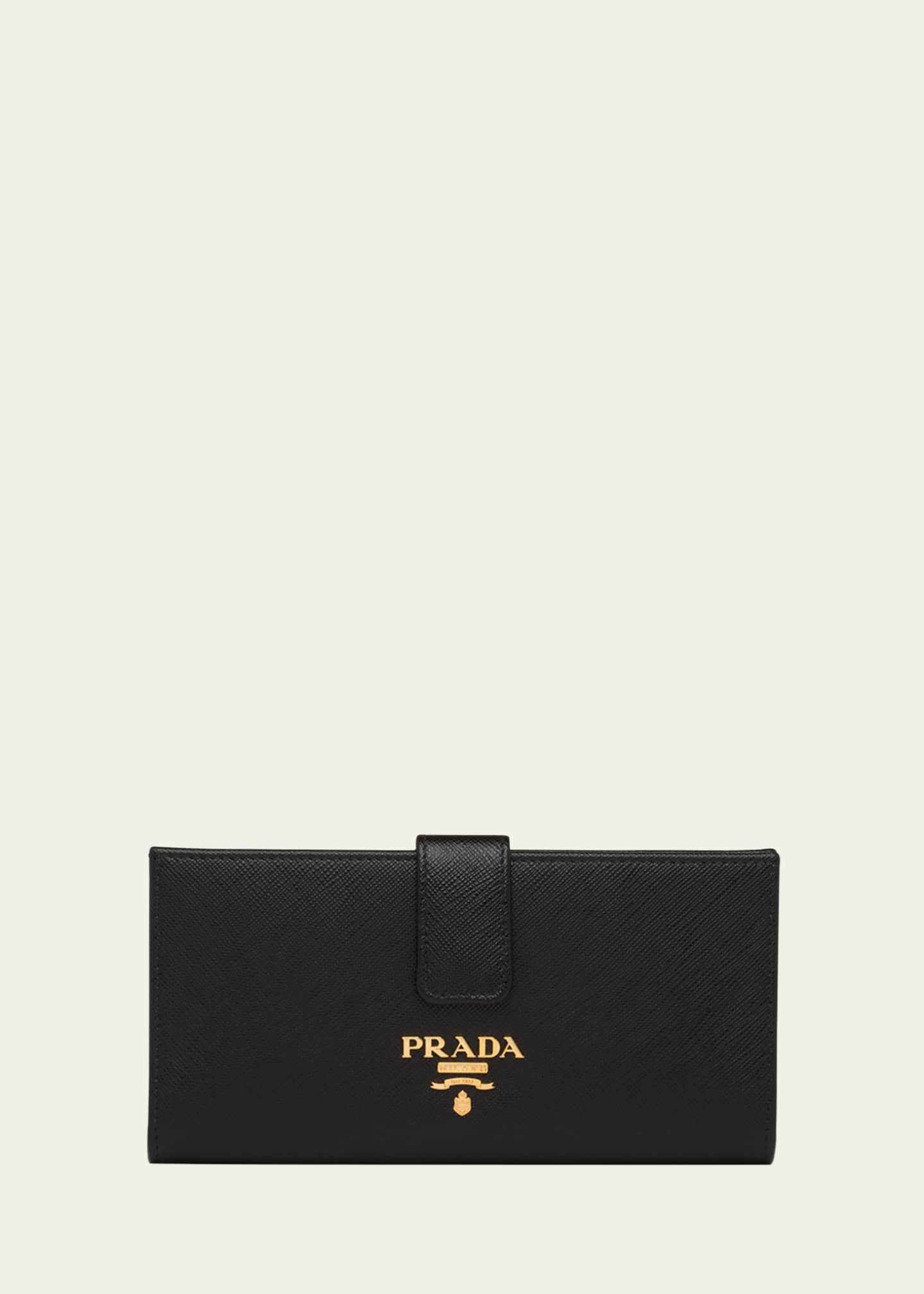 Prada Medium Bifold Leather Wallet