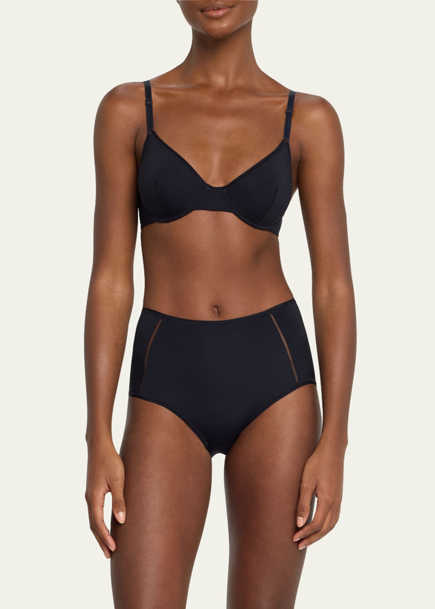 Eres Brina Soyeuse High-Rise Recycled Jersey Briefs Image 4 of 5