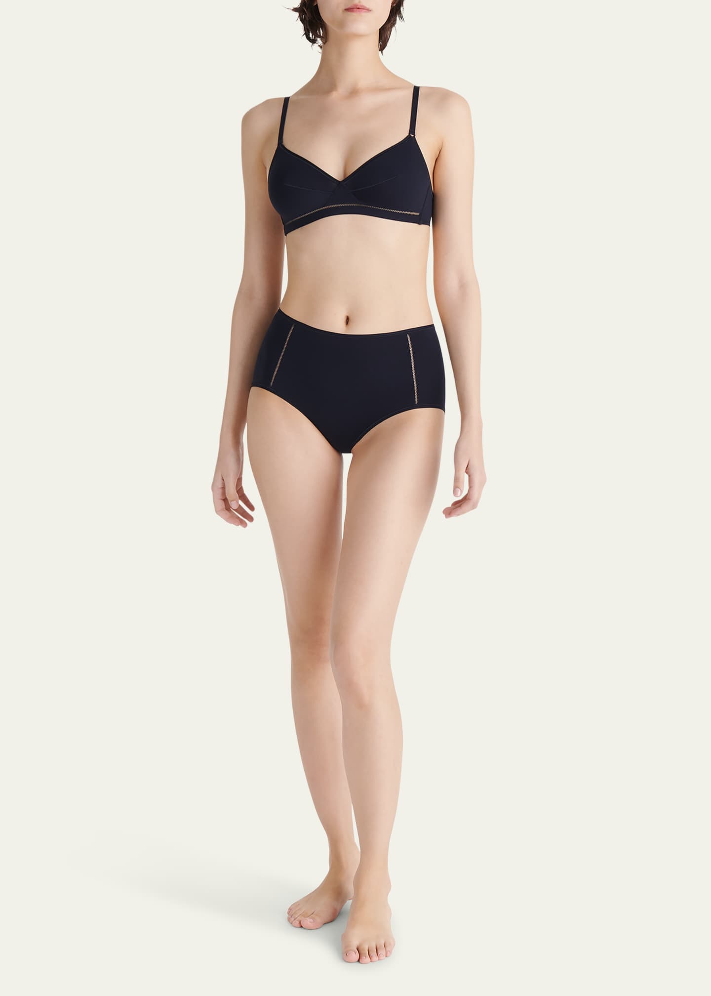Eres Lydia Soyeuse Wireless Recycled Jersey Bra Image 2 of 5