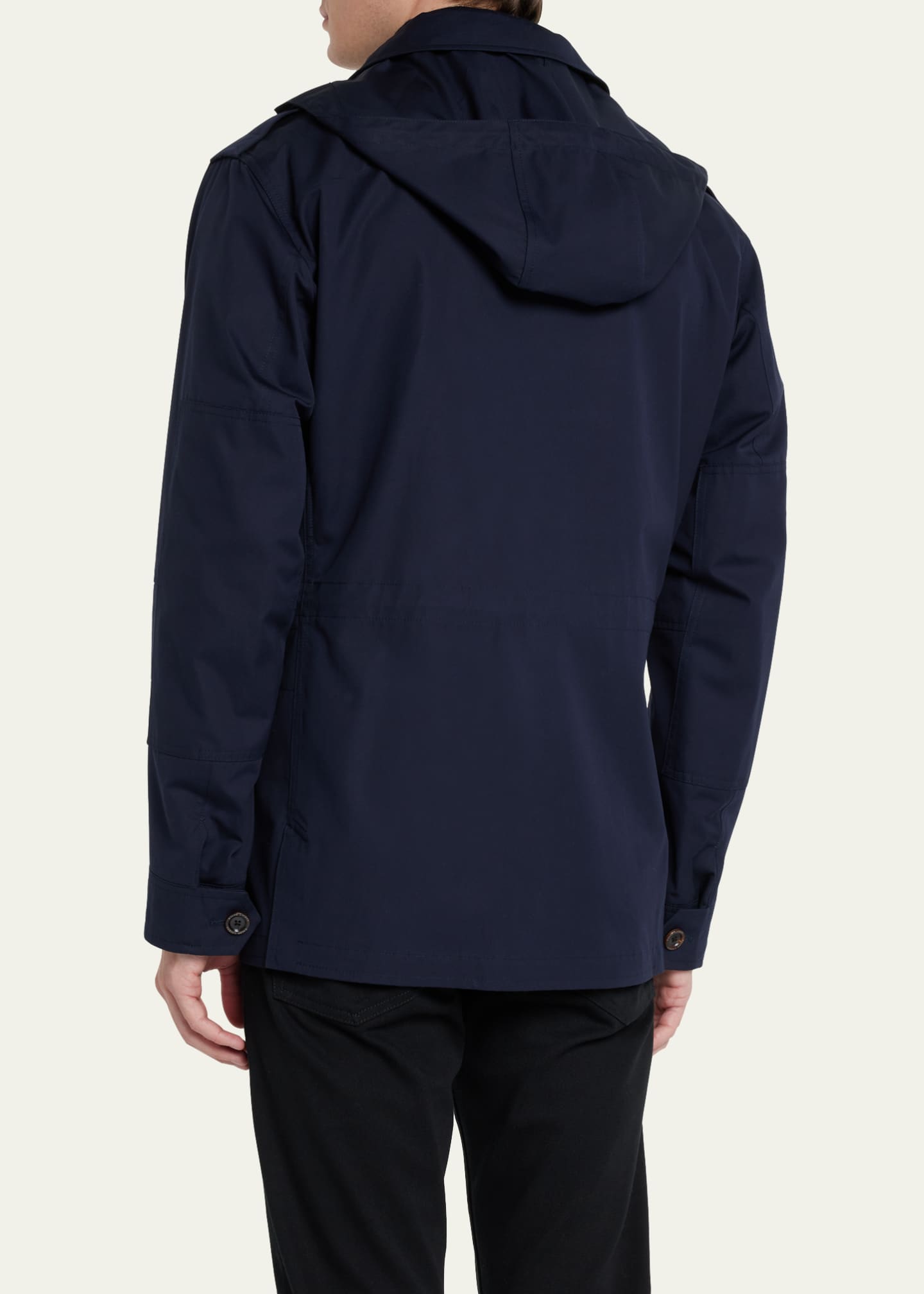 Ralph Lauren Purple Label Men's Hartridge Hooded 4-Pocket Jacket Image 3 of 5