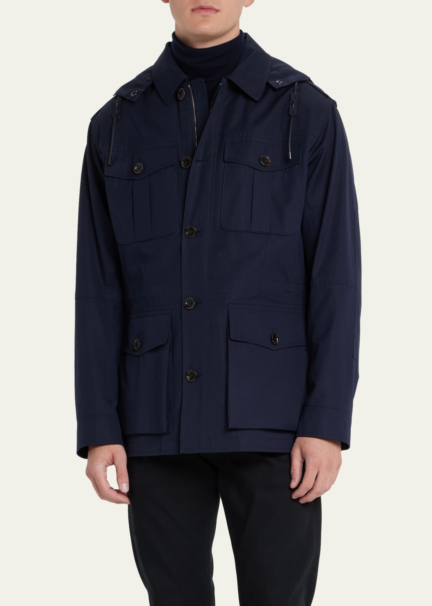 Ralph Lauren Purple Label Men's Hartridge Hooded 4-Pocket Jacket ...