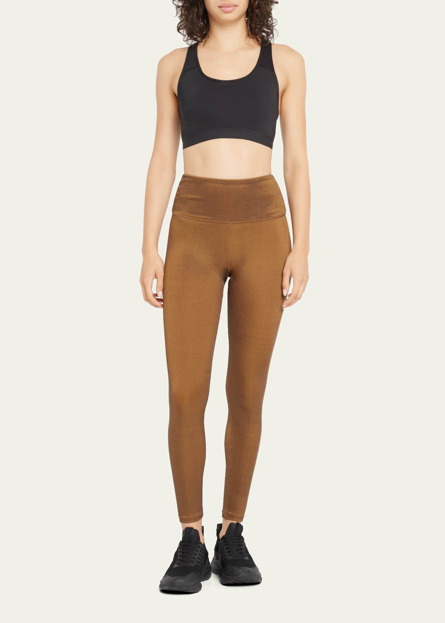 TWENTY MONTREAL Colorsphere HighRise RibKnit Leggings Bergdorf Goodman