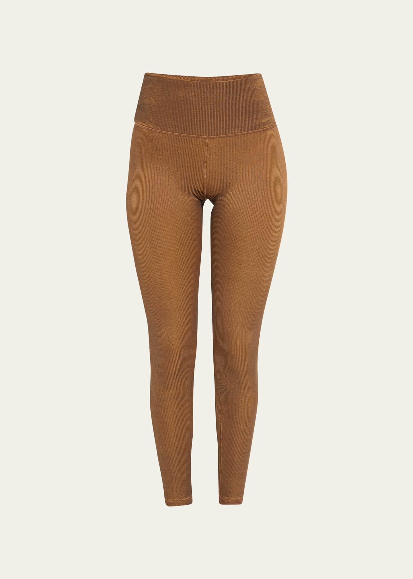 TWENTY MONTREAL Colorsphere HighRise RibKnit Leggings Bergdorf Goodman