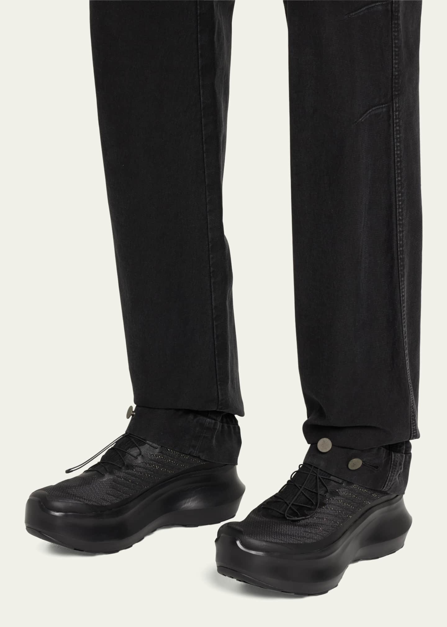 comme de garcons platform sneakers