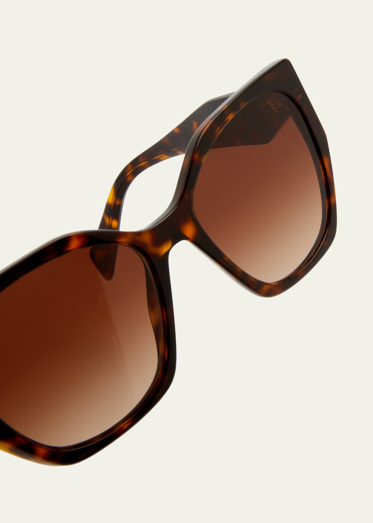 Prada Logo Acetate Cat-Eye Sunglasses Image 5 of 5