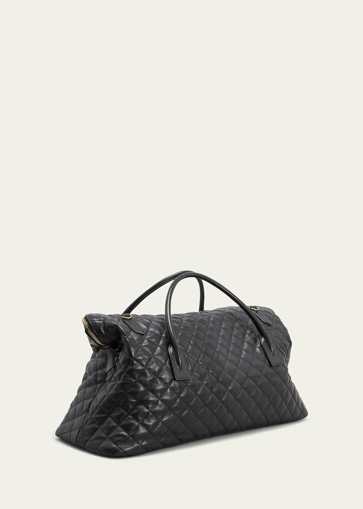 ES GIANT TRAVEL BAG IN QUILTED LEATHER, Saint Laurent