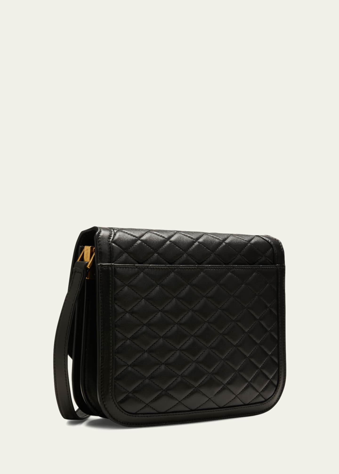 Saint Laurent Solferino Medium YSL Crossbody Bag in Quilted Smooth