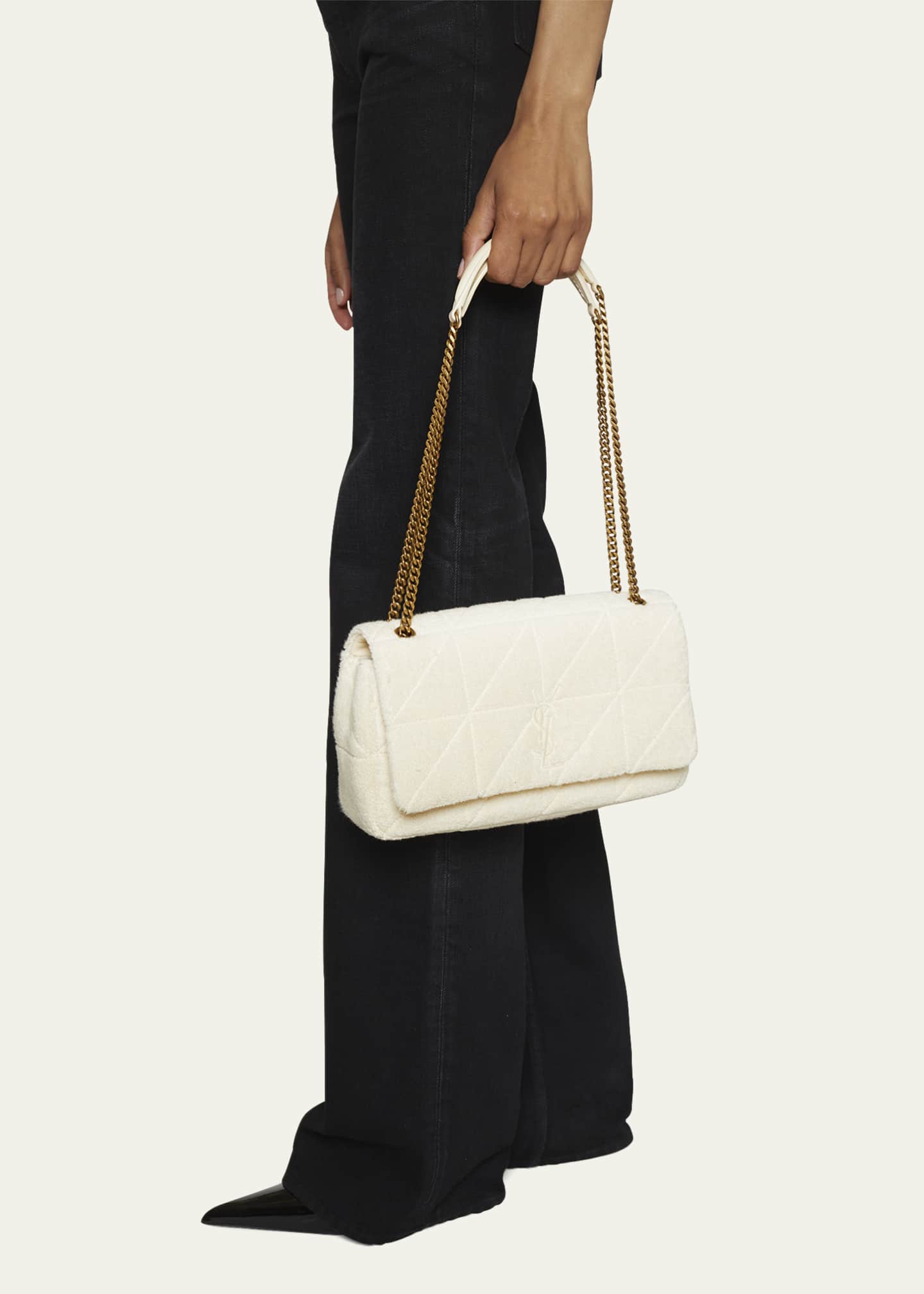 Tote bag saint 2025 laurent tissu