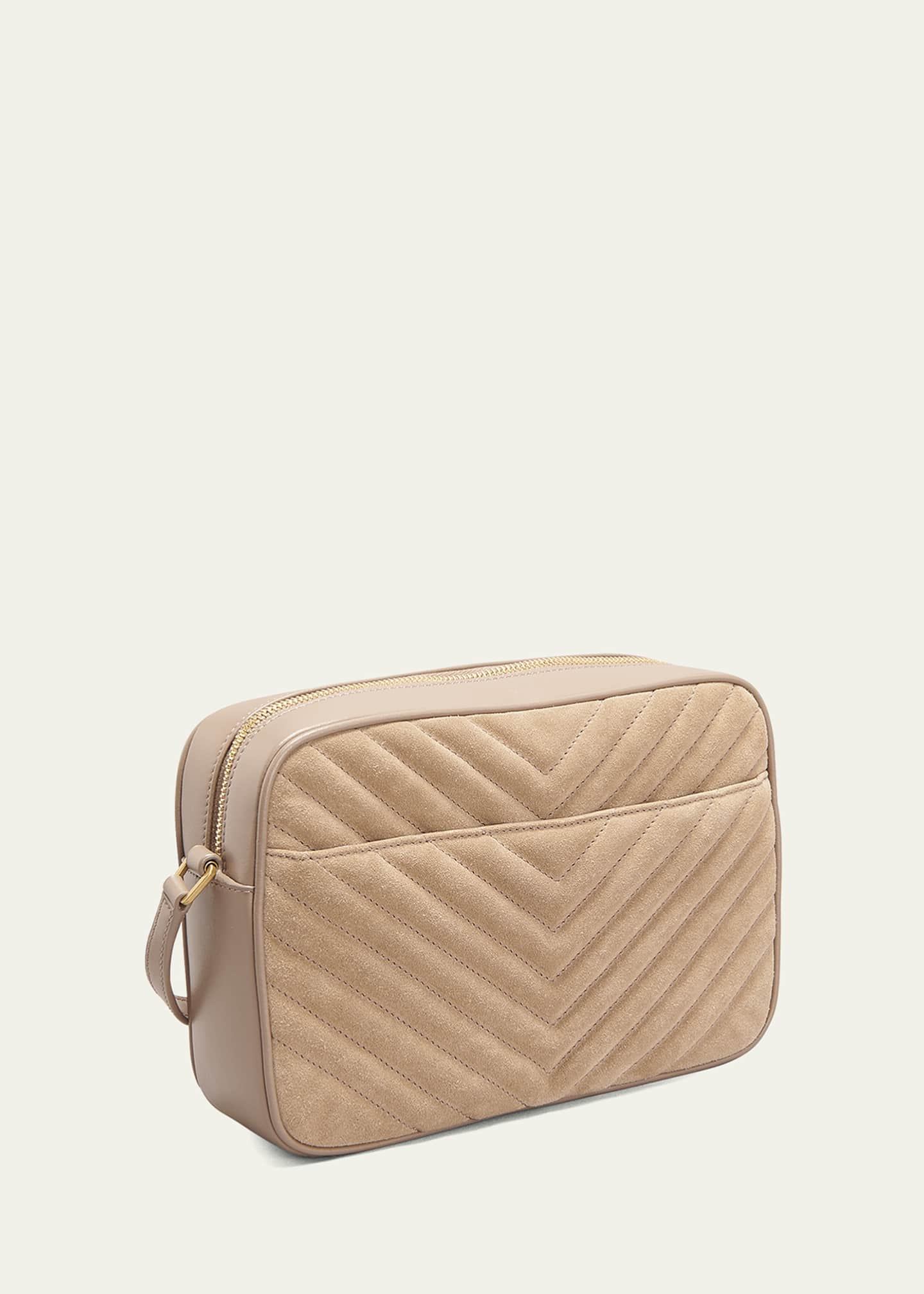 Saint Laurent Lou Medium YSL Quilted Camera Crossbody Bag with Pocket -  Bergdorf Goodman