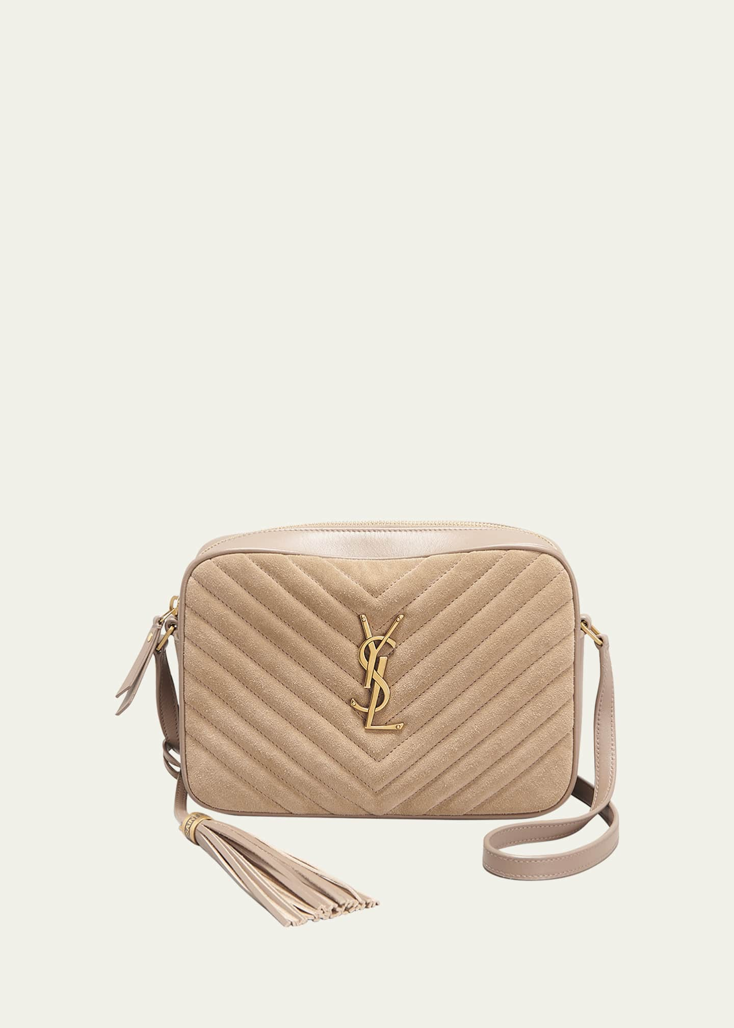 Lou Medium YSL Quilted Leather Crossbody Bag