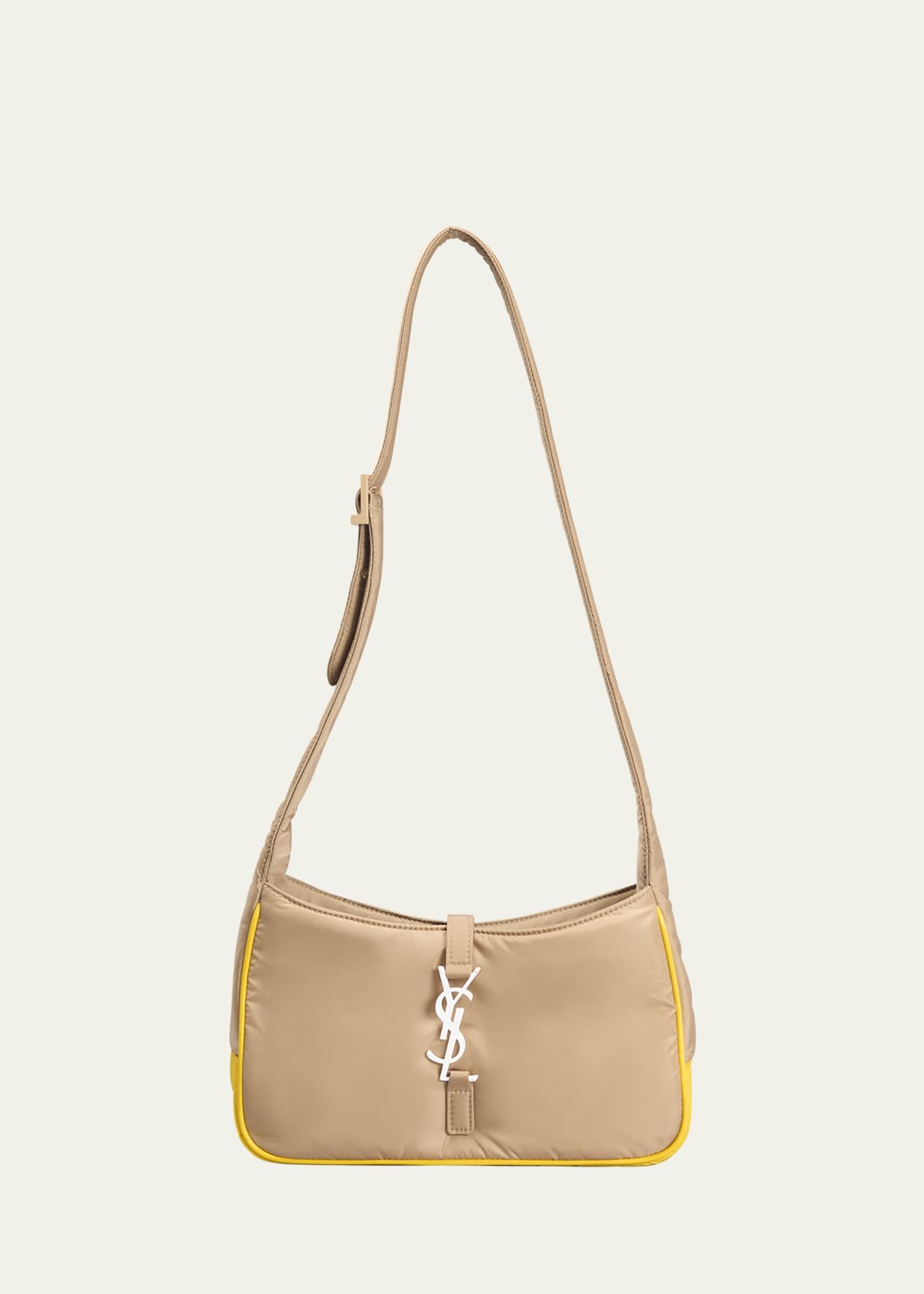 Saint Laurent Saint Laurent Le Monogramme shoulder bag in beige