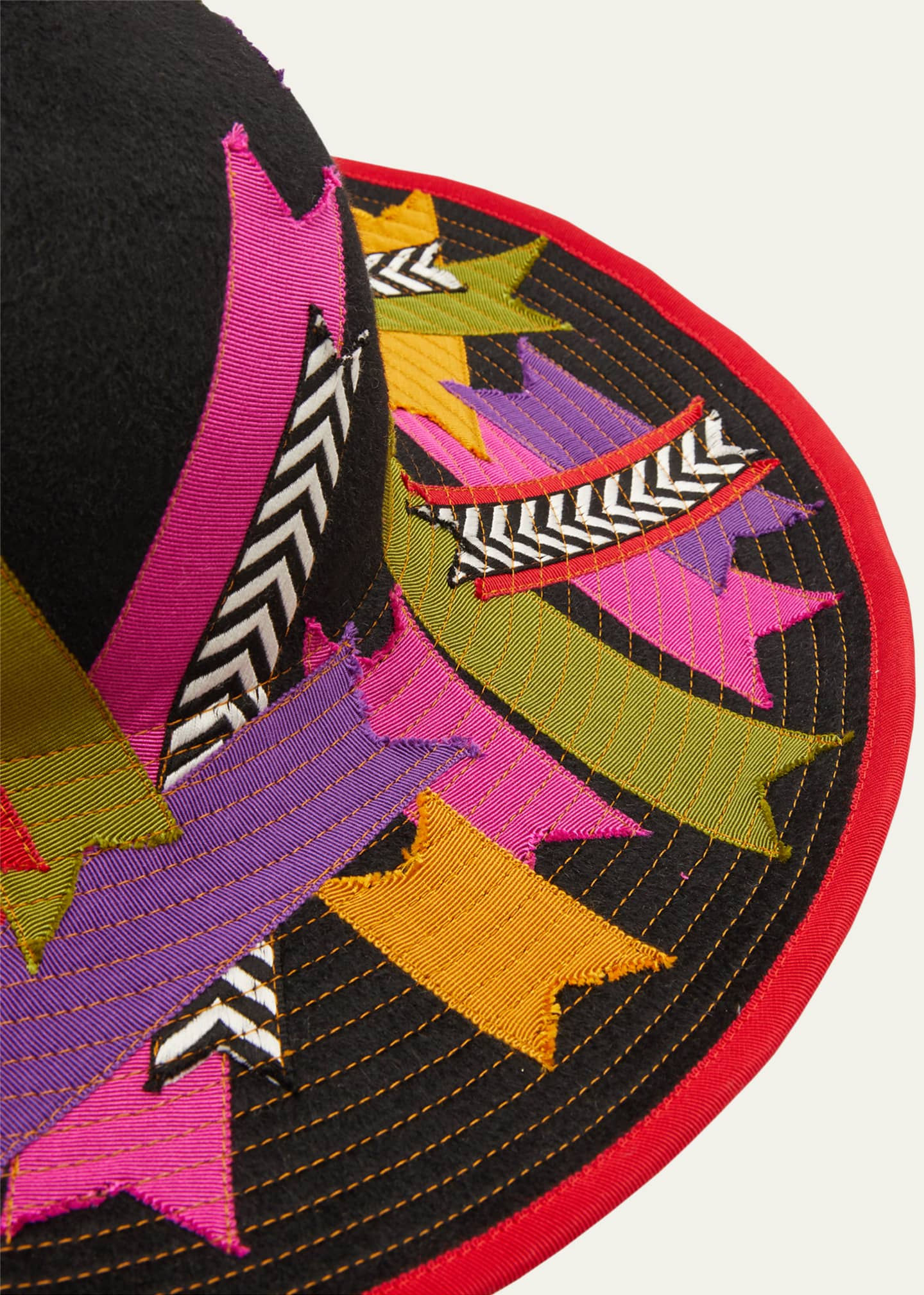 Kokin Multicolor Beaver Felt Floppy Hat Image 2 of 2