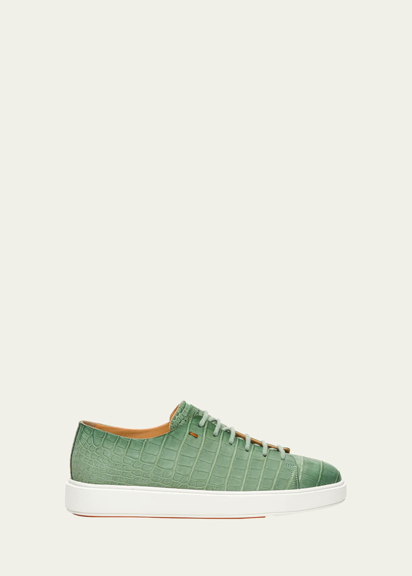 Santoni men's sneakers clearance