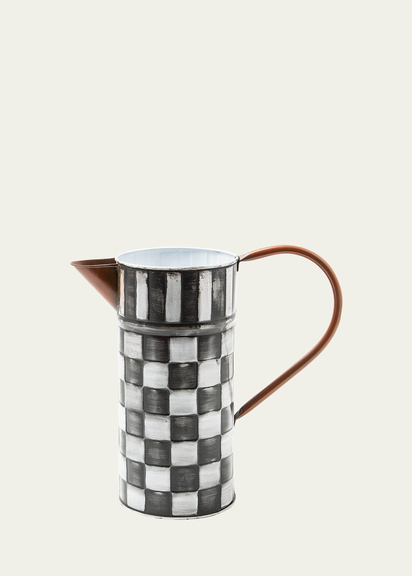 MacKenzie-Childs Check It Out Watering Can Image 1 of 2
