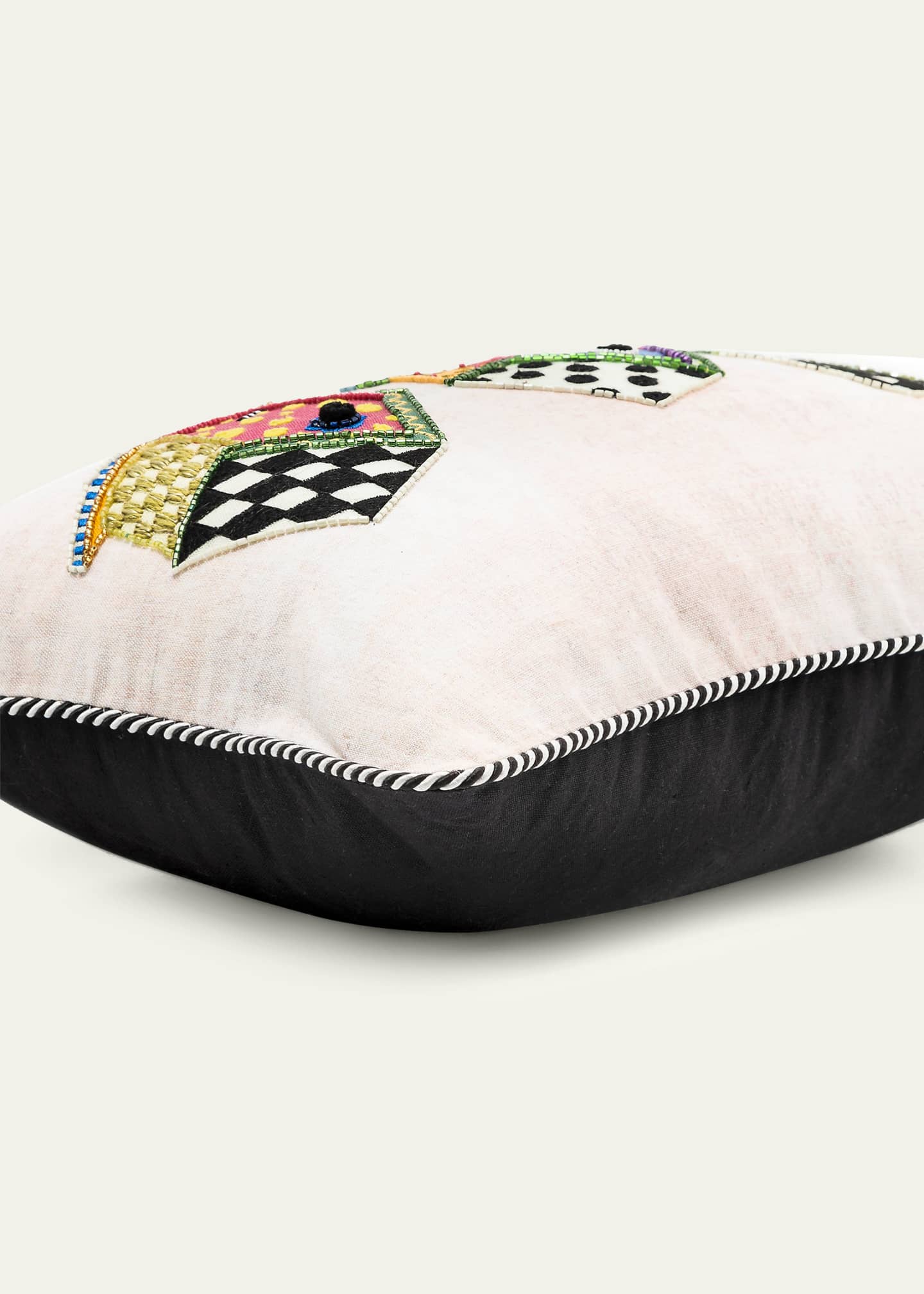 MacKenzie-Childs Bird House Lumbar Pillow Image 2 of 3