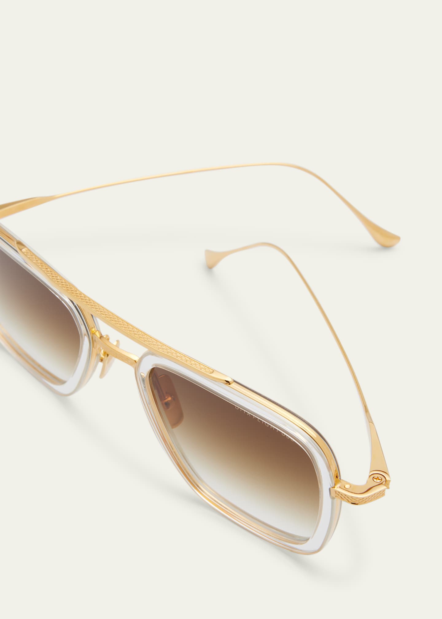 Dita Flight .005 Square Aviator Unisex Sunglasses DRX 7805 E main image 0
