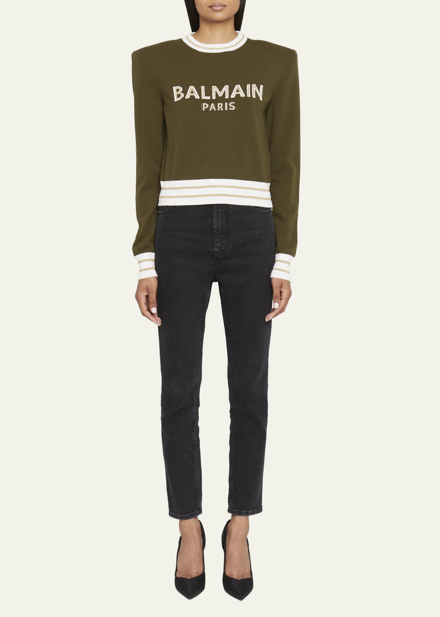Cropped varsity sweater new arrivals
