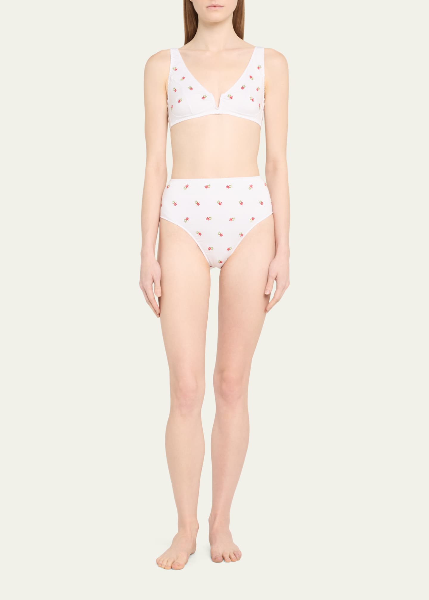 Videris Lingerie Whitney High-Rise Bikini Briefs Image 2 of 4