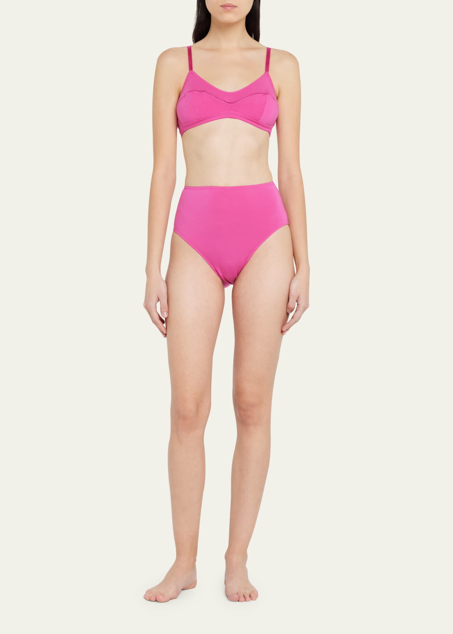 Videris Lingerie Whitney High-Rise Bikini Briefs Image 2 of 4