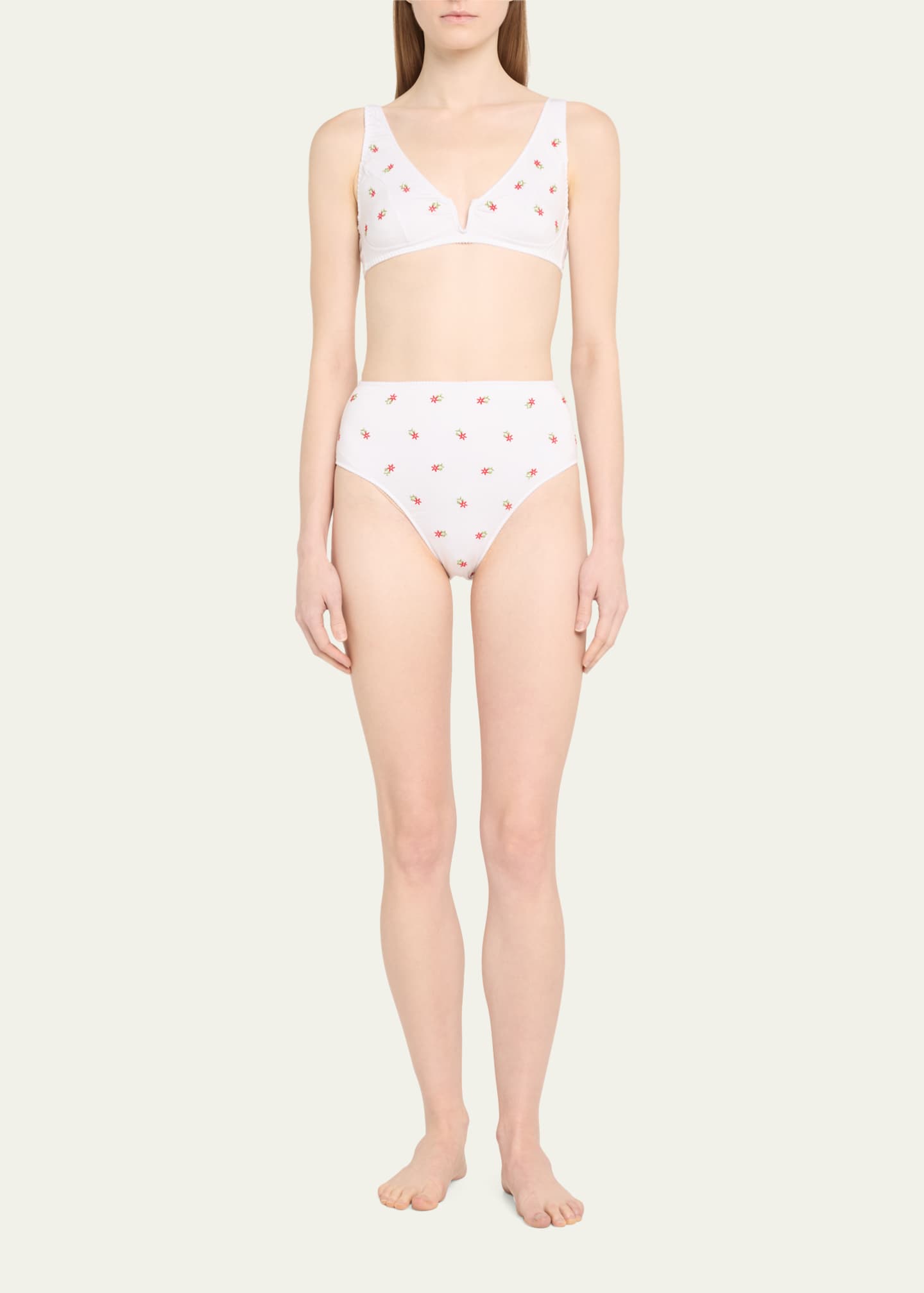 Videris Lingerie Sarah Ruched Triangle Bra Image 2 of 4