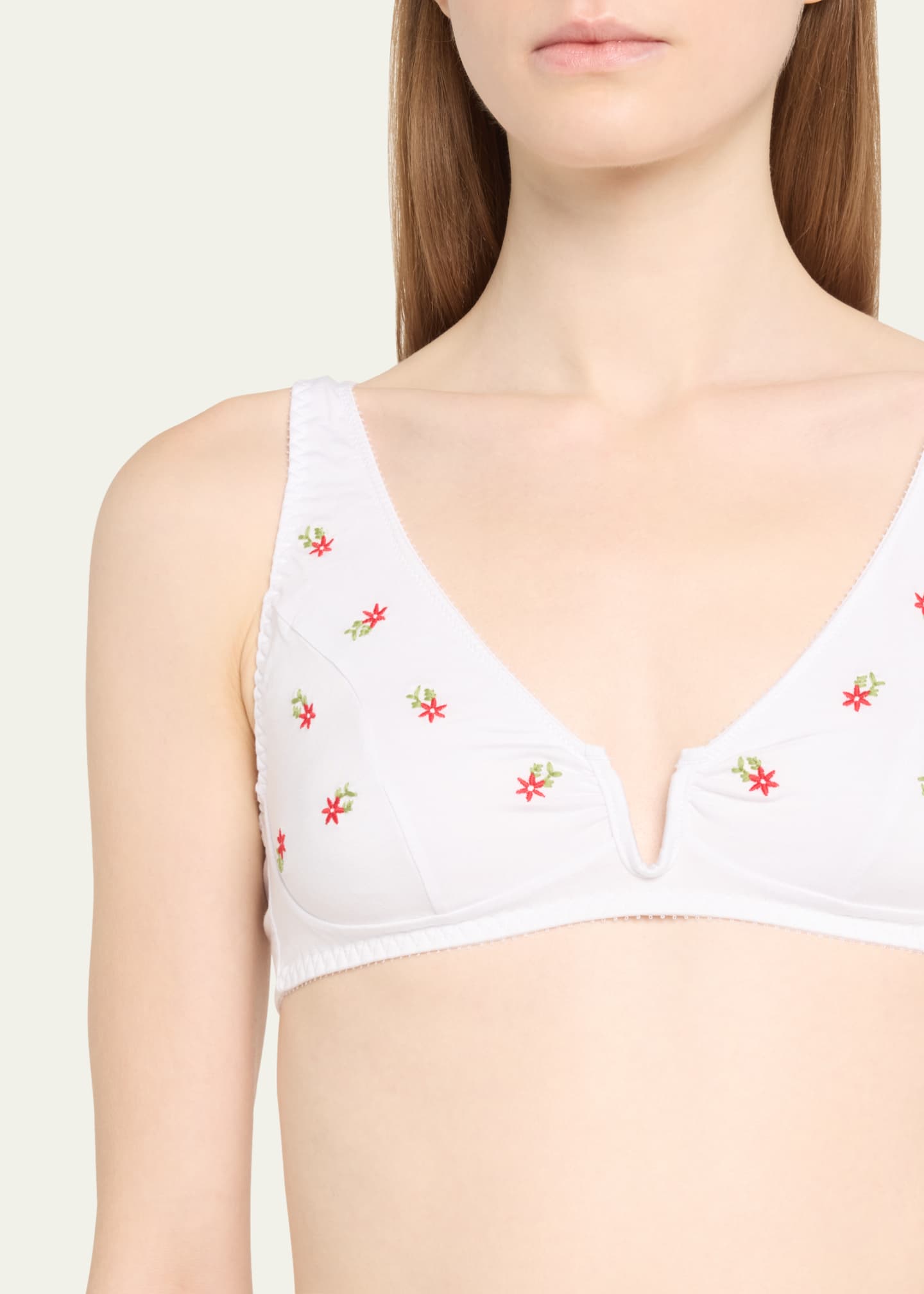Videris Lingerie Sarah Ruched Triangle Bra Image 4 of 4