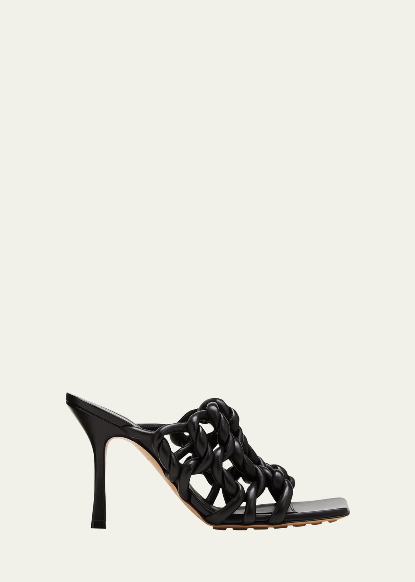 Bottega Veneta Lambskin Caged Mule Sandals Bergdorf Goodman