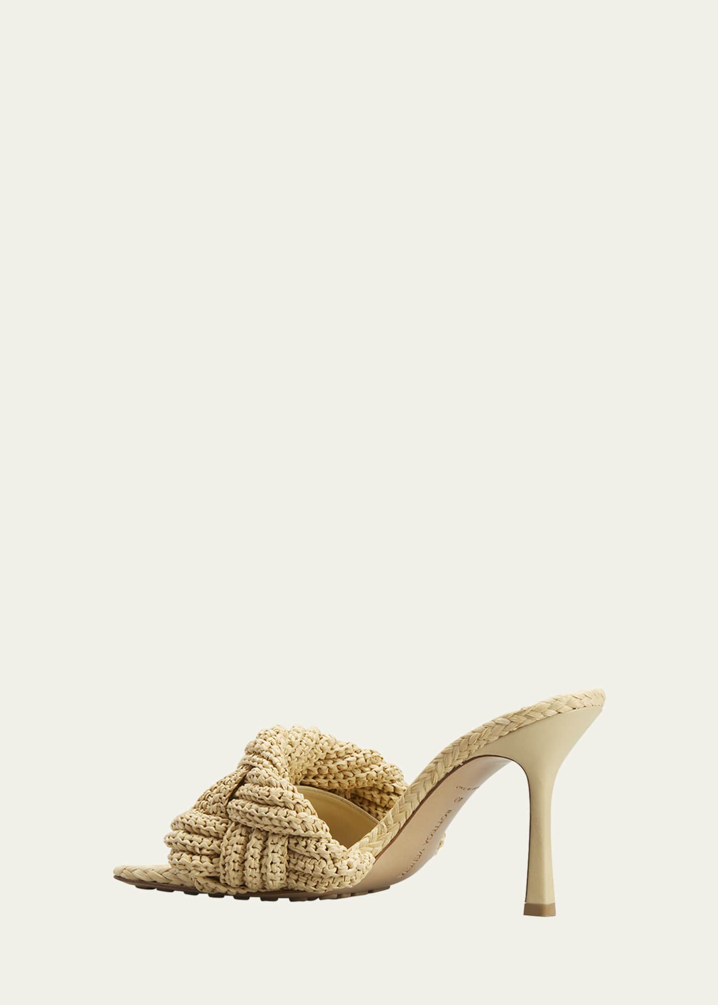 Bottega Lido Woven Stiletto Mule Sandals Bergdorf Goodman