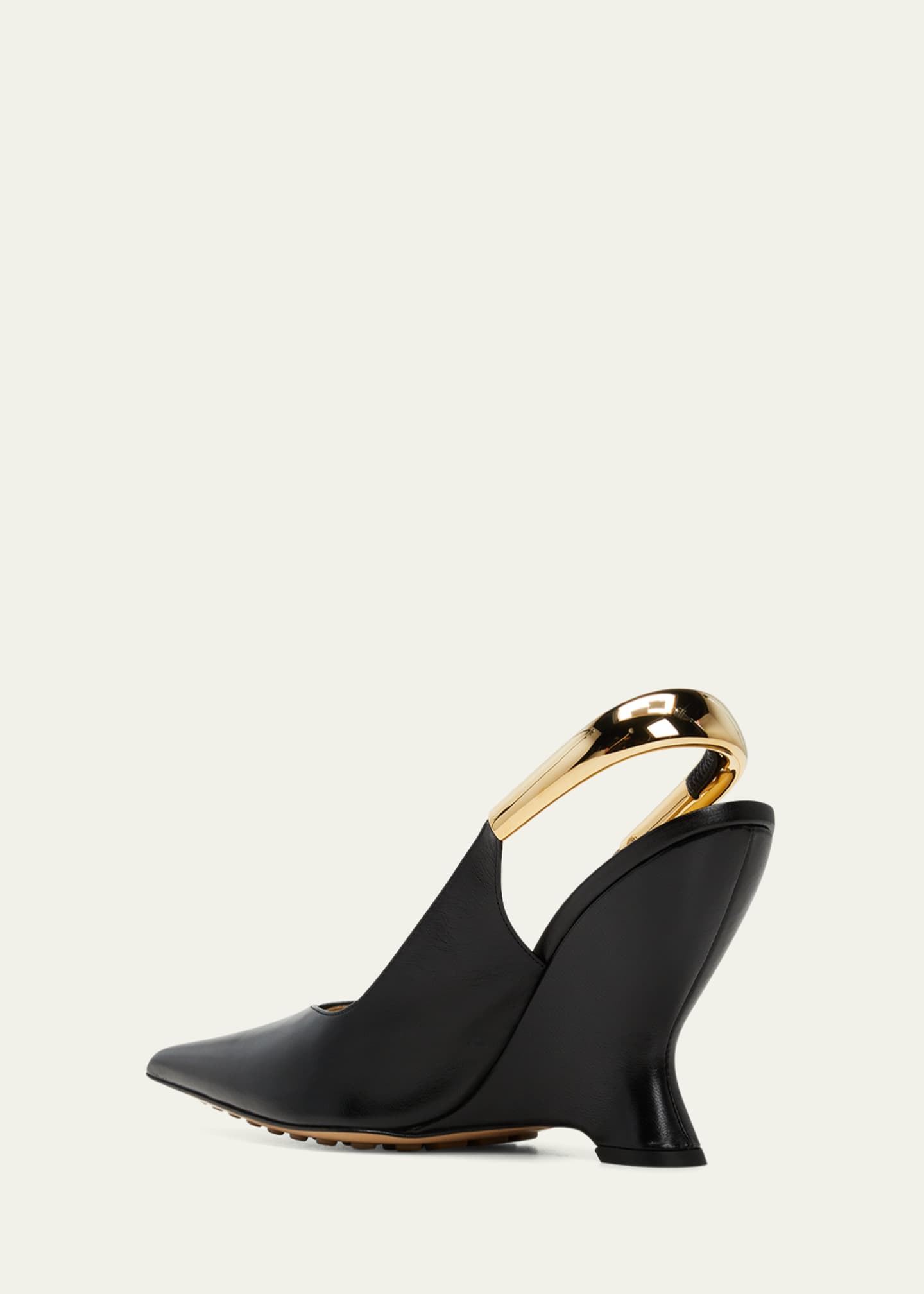 Bottega Punta Slingback Wedge Pumps Bergdorf Goodman