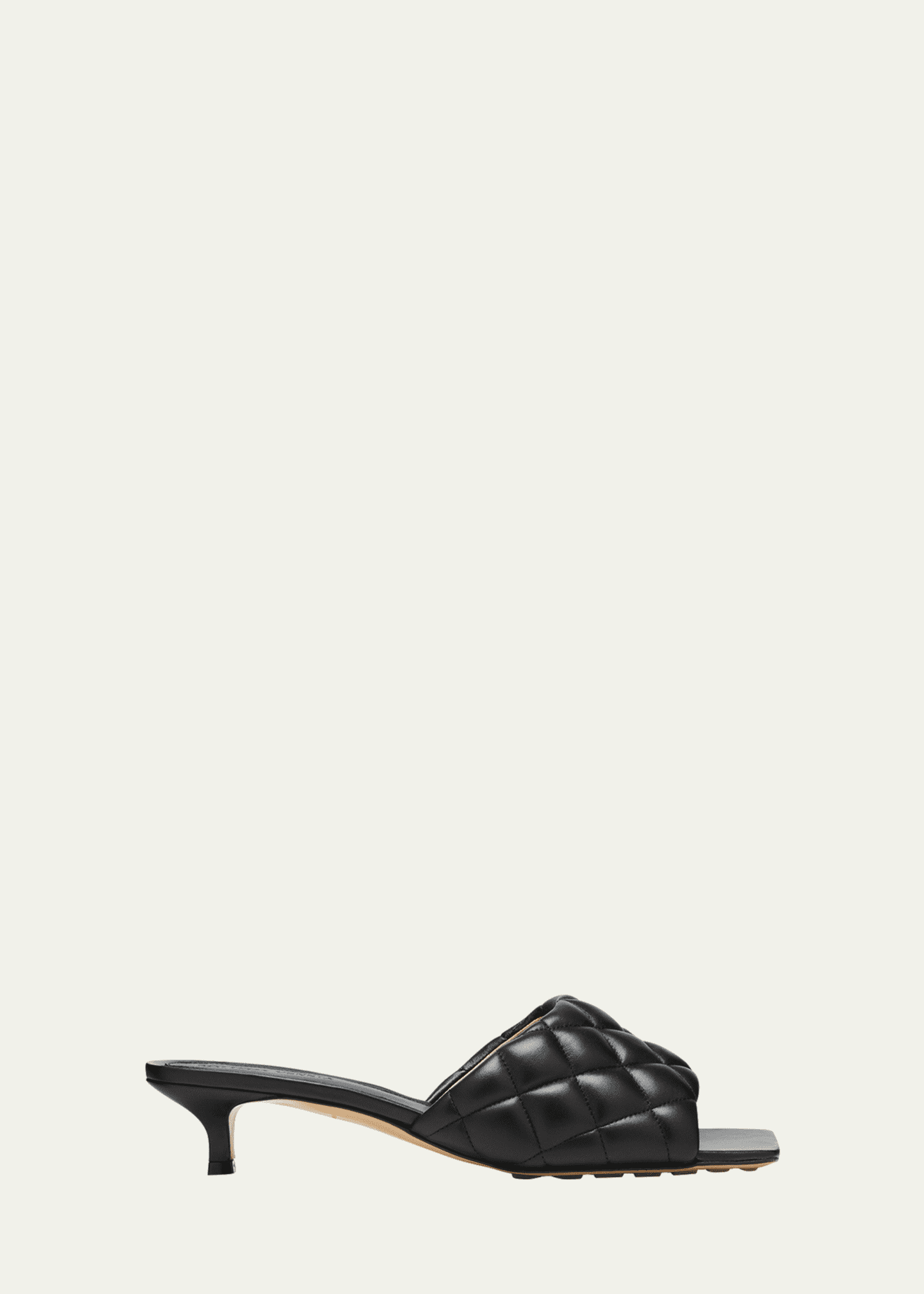 Padded leather sandals discount