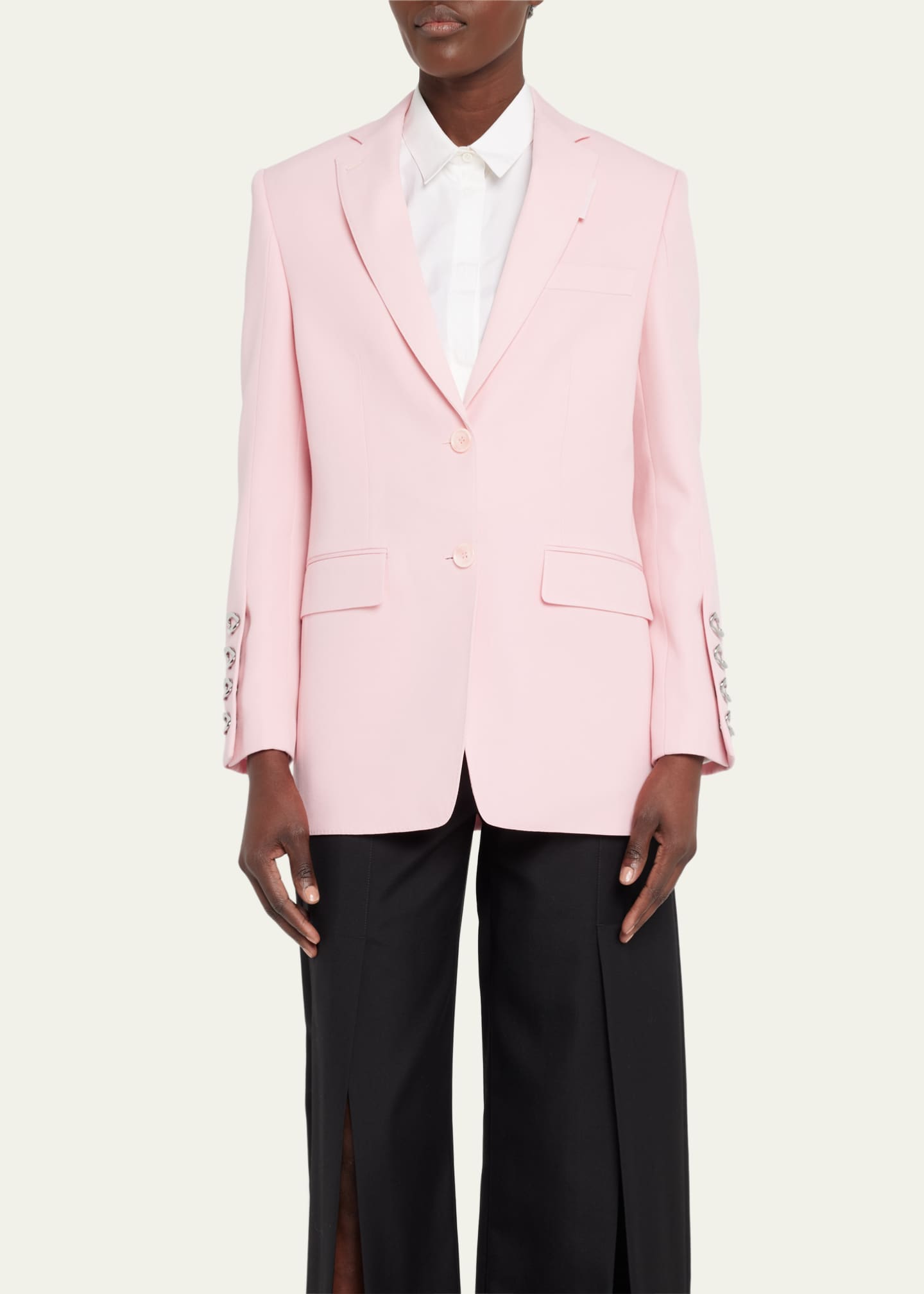 Burberry double breasted suit top