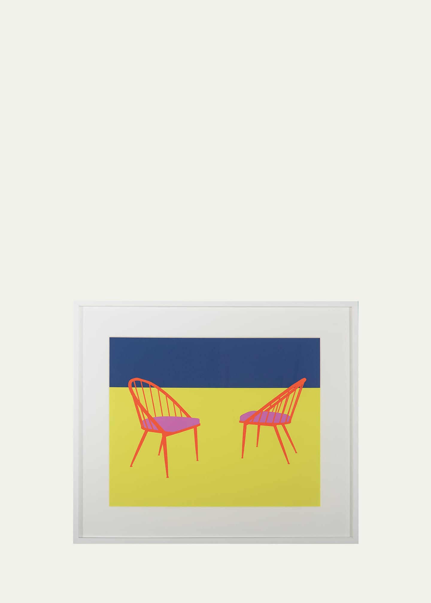 RFA Fine Art "Study Of Chairs 1" Print Wall Art by Michael Wolk