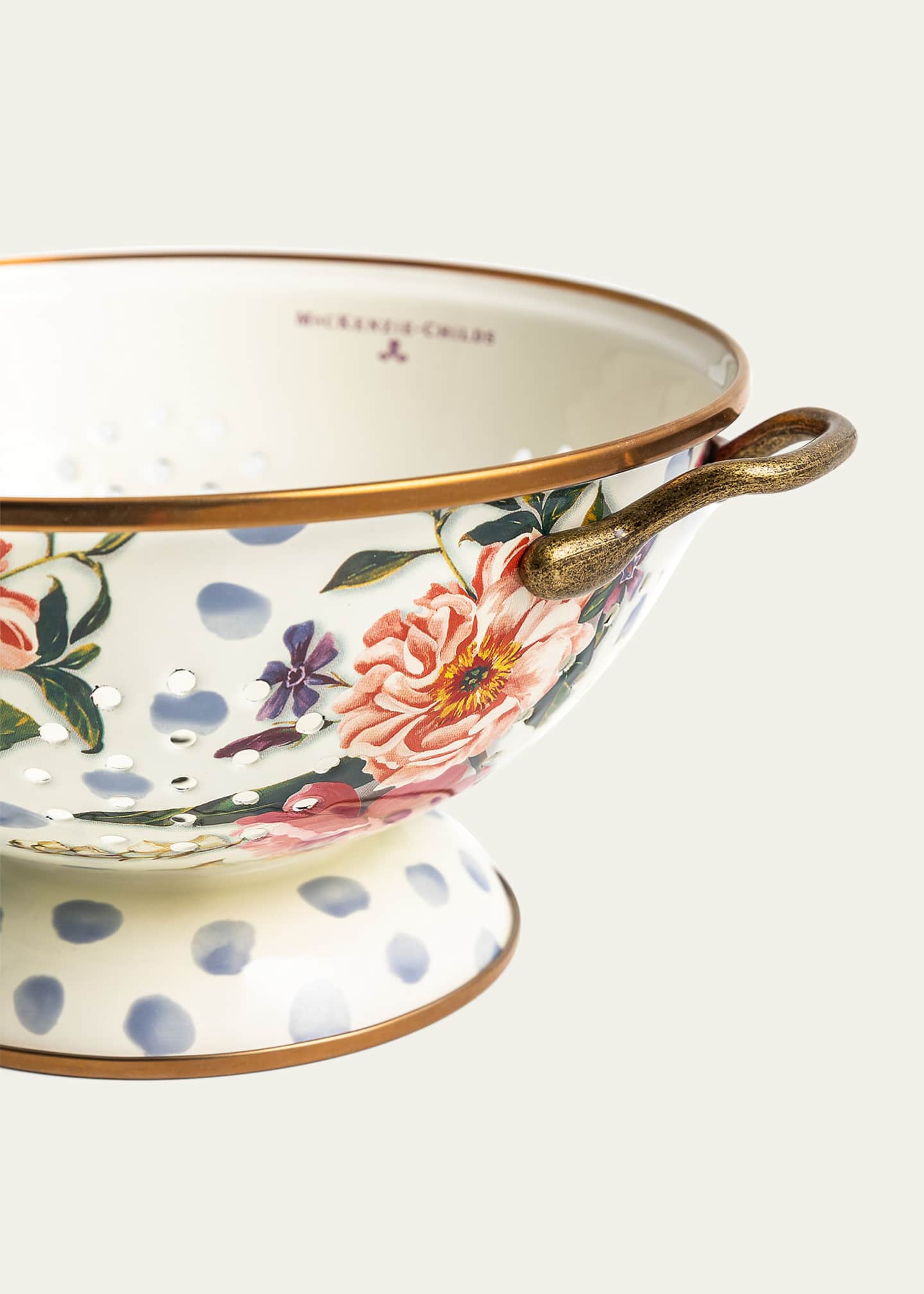 MacKenzie-Childs Wildflowers Enamel Large Colander Image 4 of 4