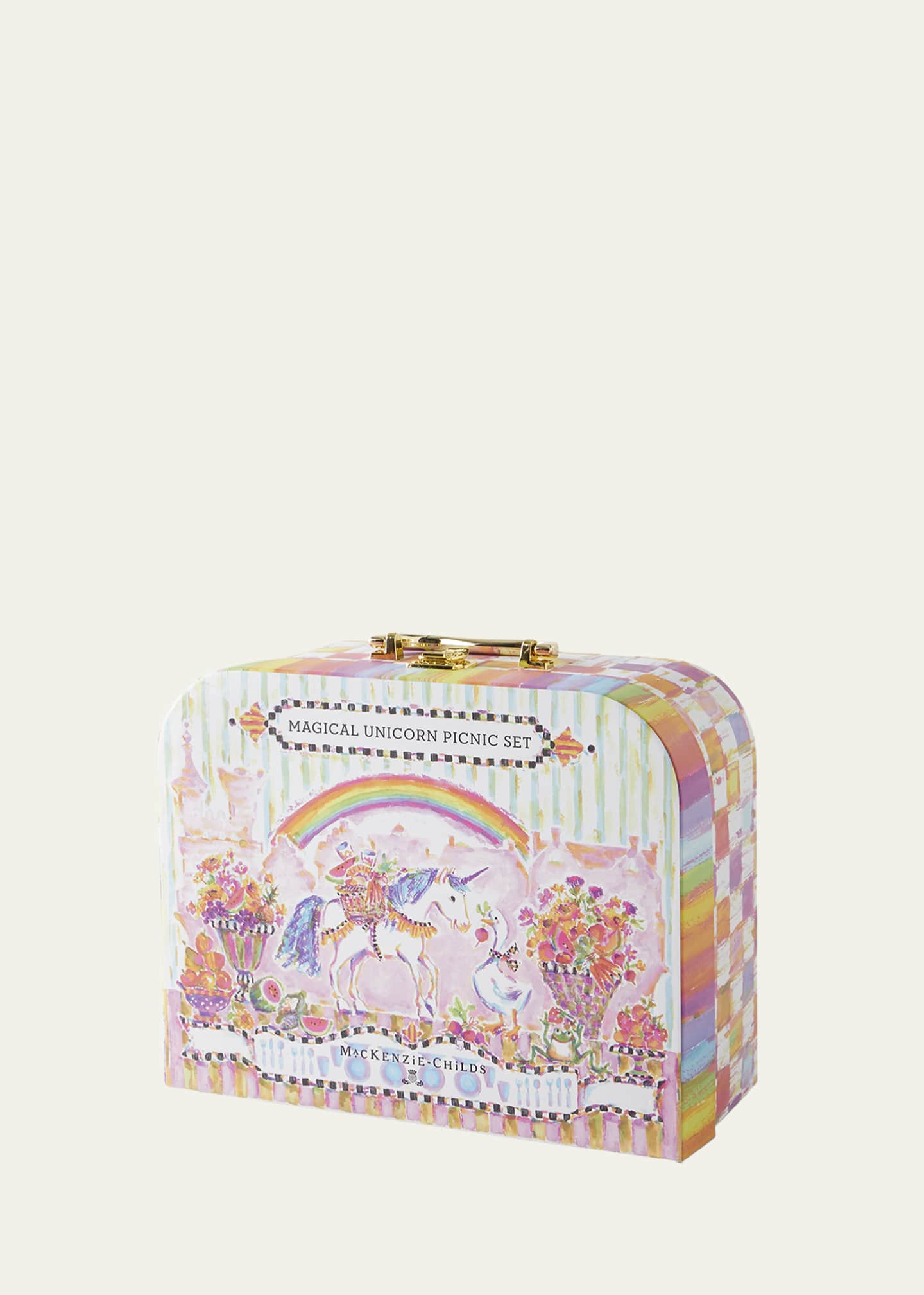 MacKenzie-Childs Magical Unicorn 21-Piece Picnic Set Image 2 of 4