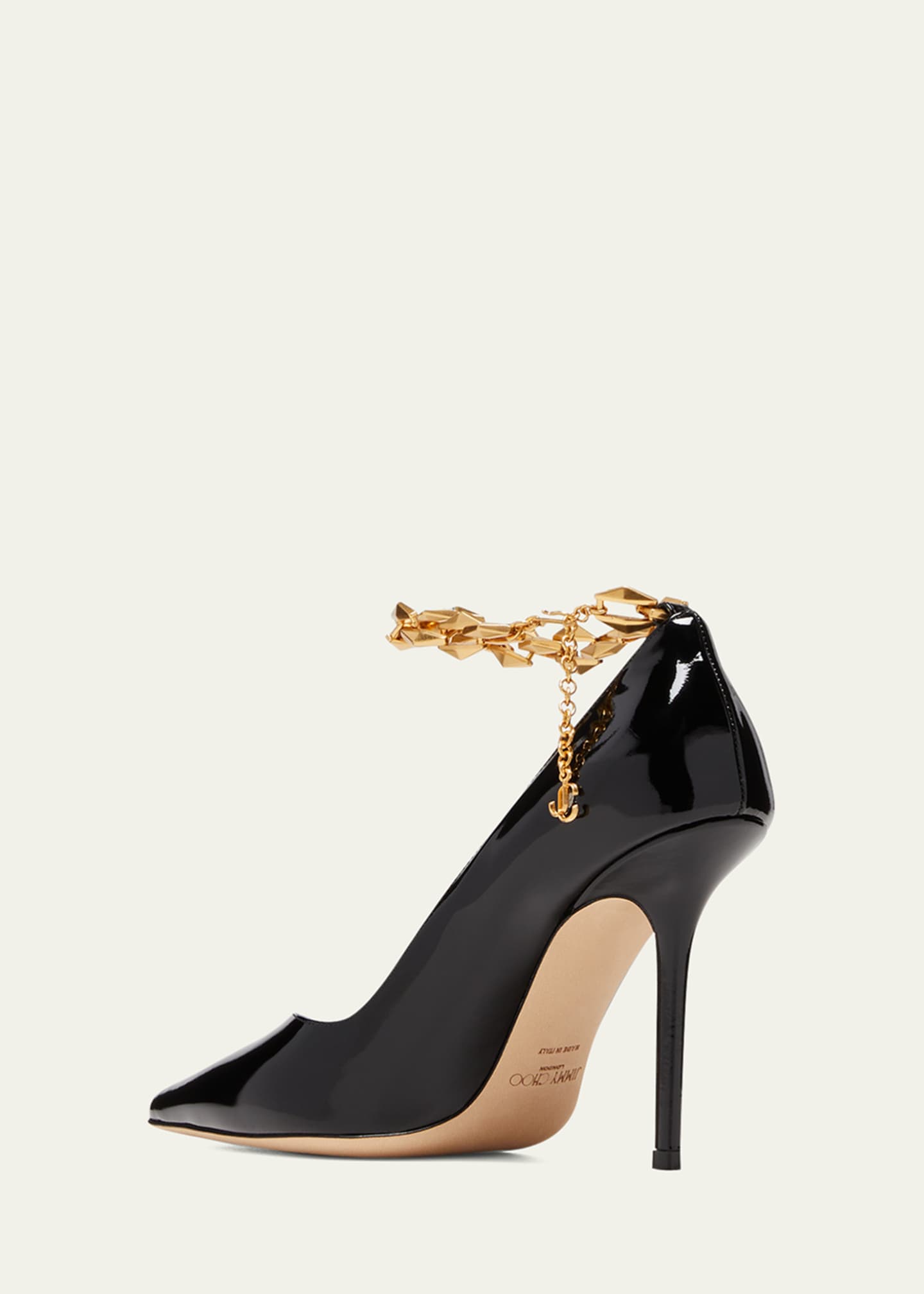 Jimmy Choo Diamond Talura AnkleChain Pumps Bergdorf Goodman