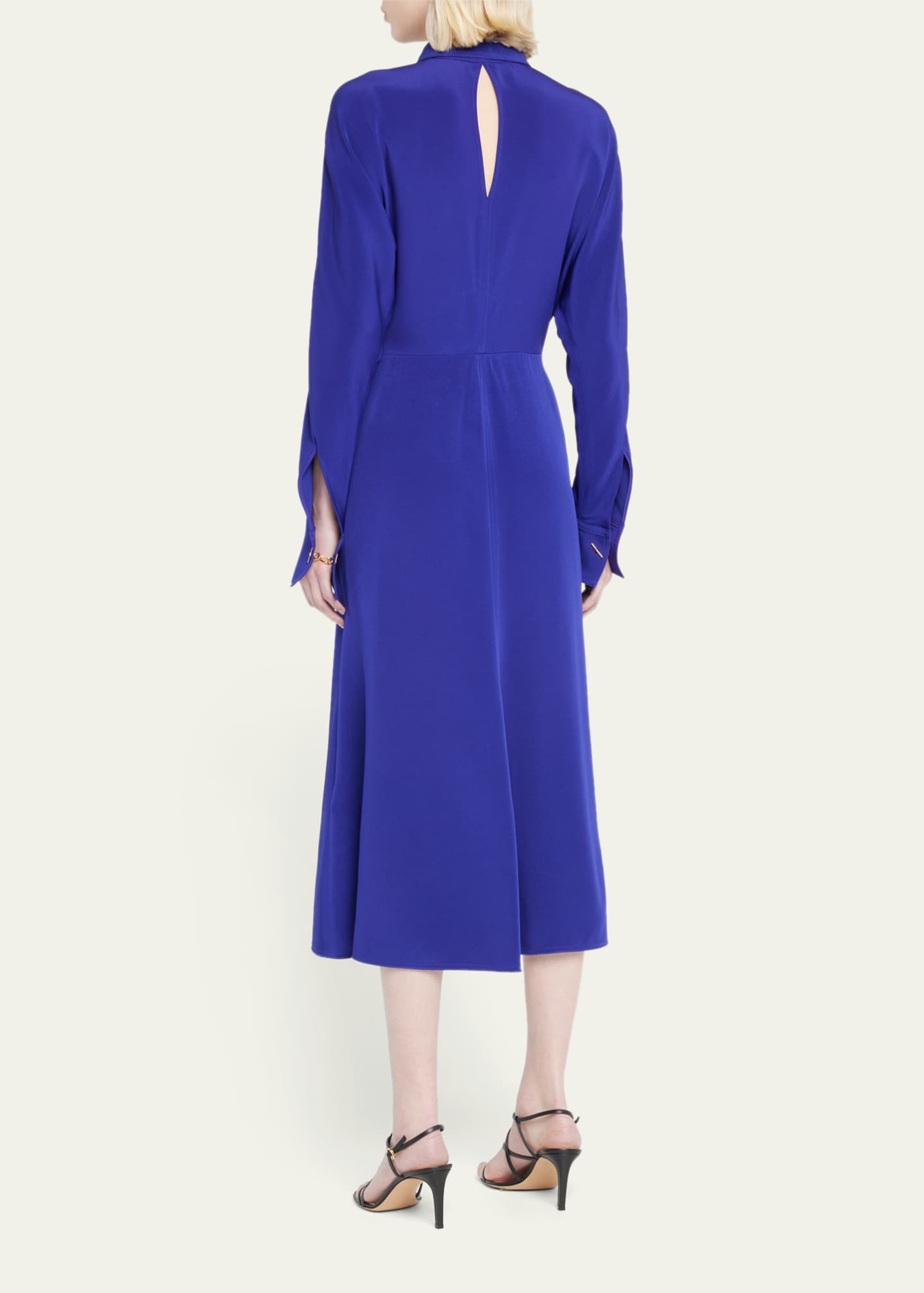 Victoria beckham sales wrap front dress