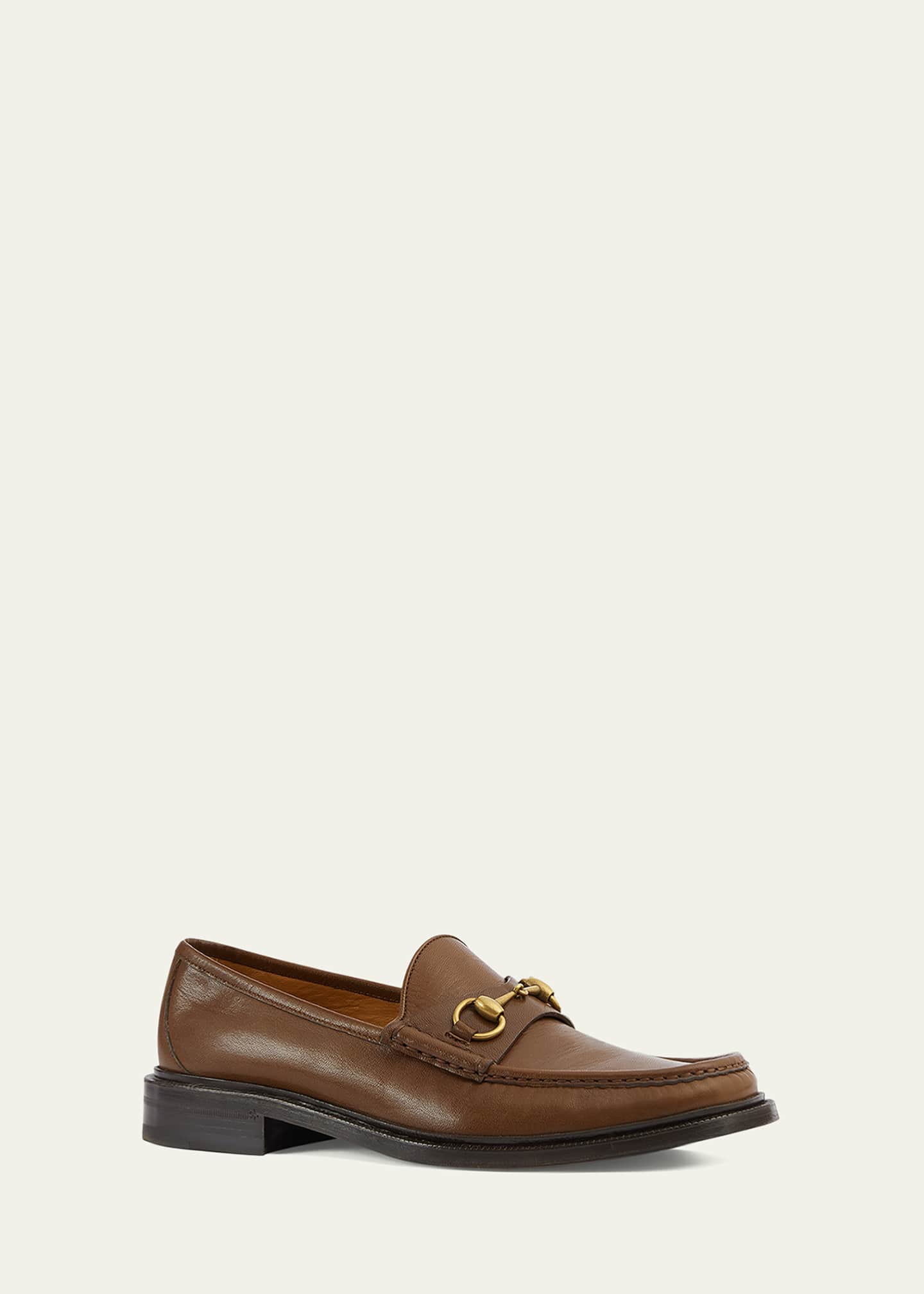 Gucci Men's Horsebit 1953 Leather Loafers Image 2 of 4