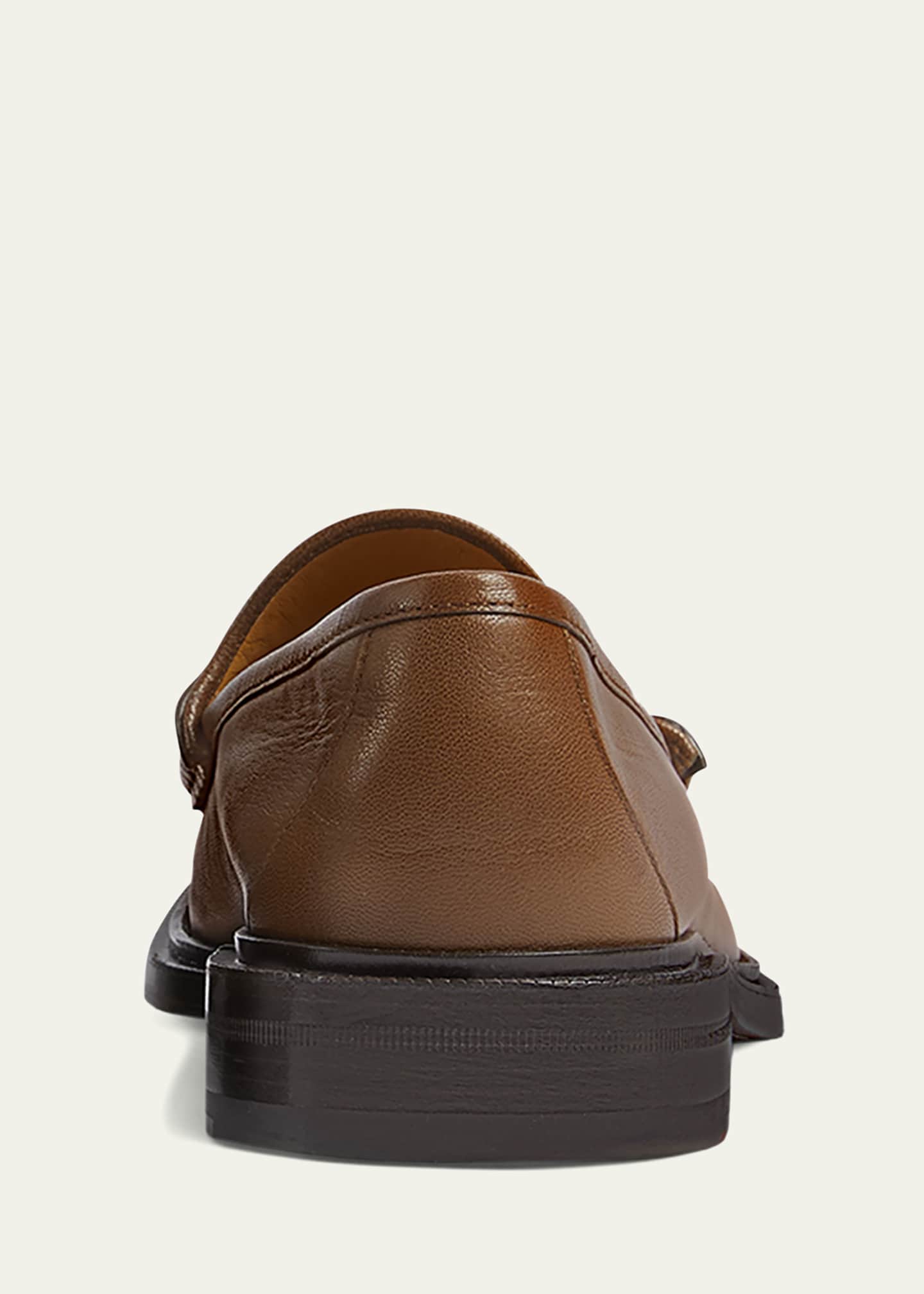 Gucci Men's Horsebit 1953 Leather Loafers Image 3 of 4