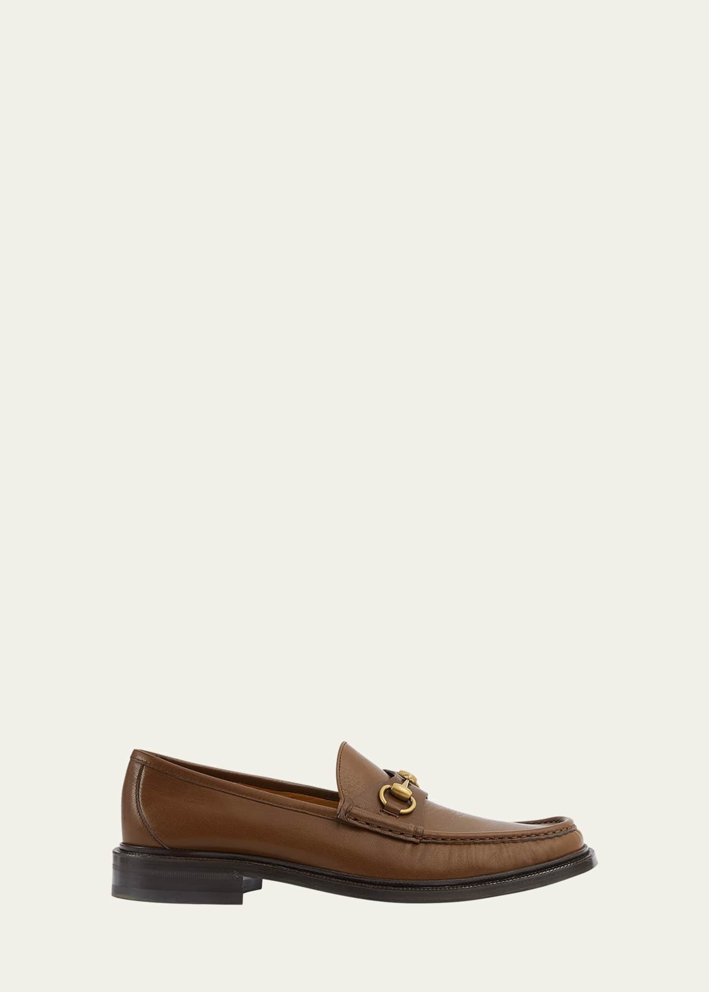 Gucci Men's Horsebit 1953 Leather Loafers Image 1 of 4