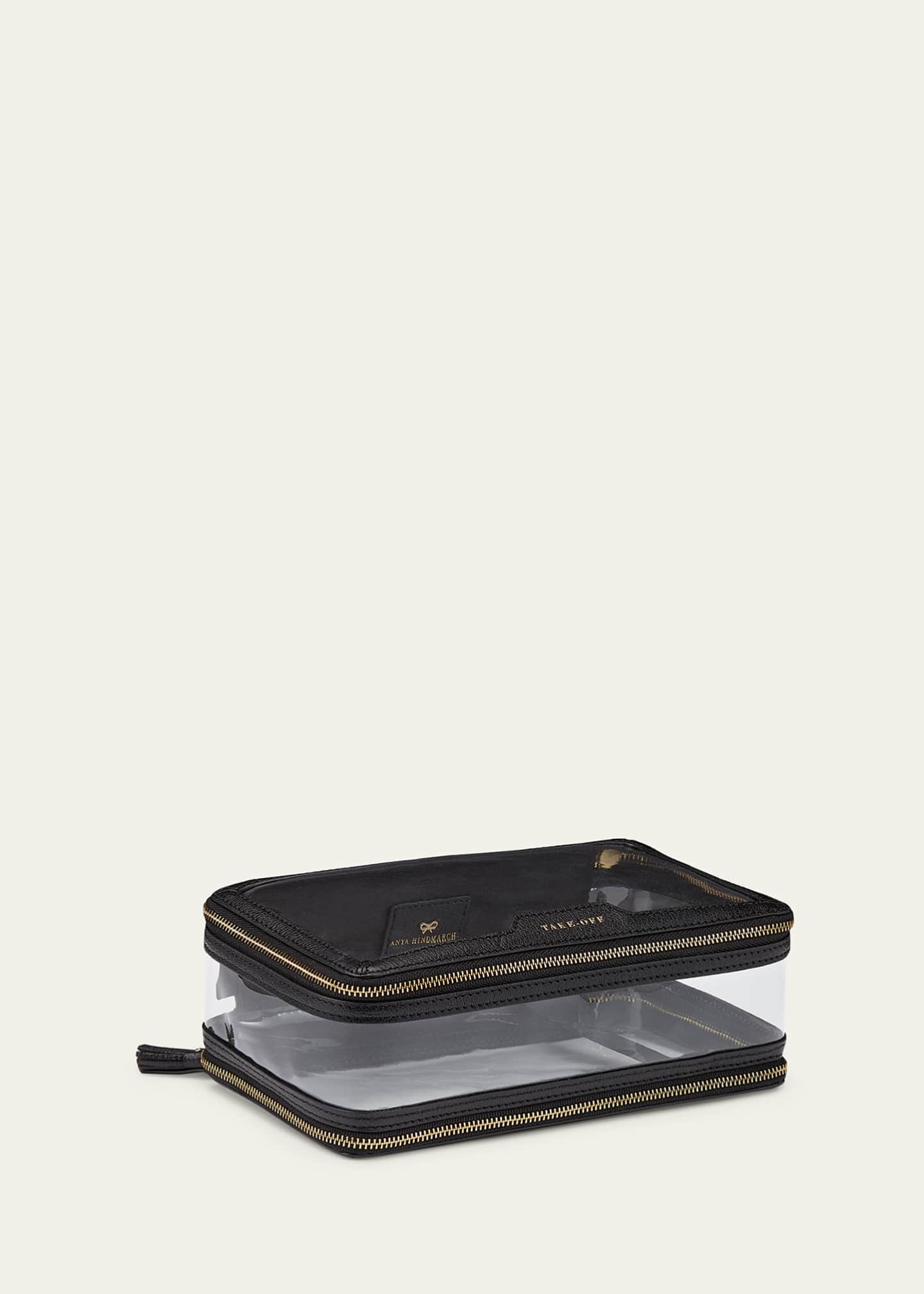 Anya Hindmarch Inflight Clear Plastic Cosmetic Bag Bergdorf Goodman