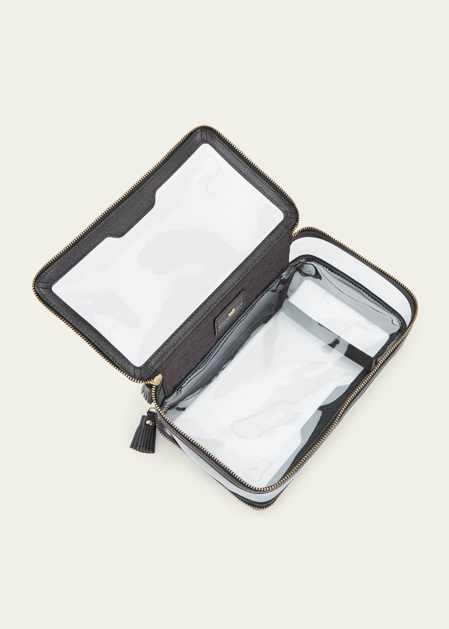 Anya Hindmarch Inflight Clear Plastic Cosmetic Bag Bergdorf Goodman