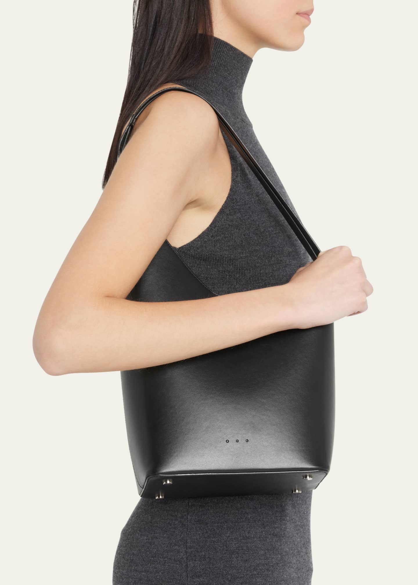 Aesther Ekme Demi Lune Leather Shoulder Bag - Farfetch