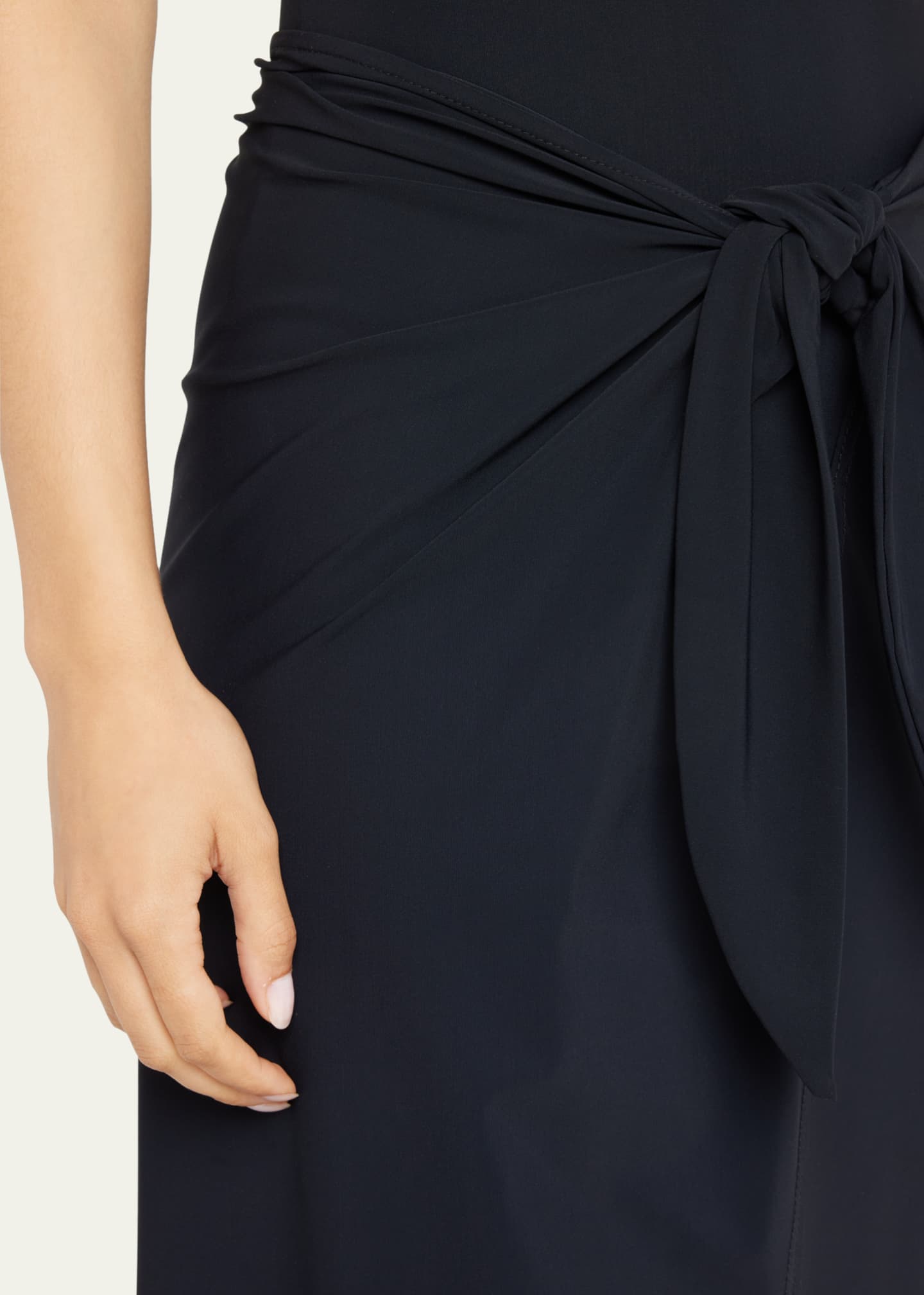 Karla Colletto Basics Waist-Tie Sarong Coverup Image 5 of 5