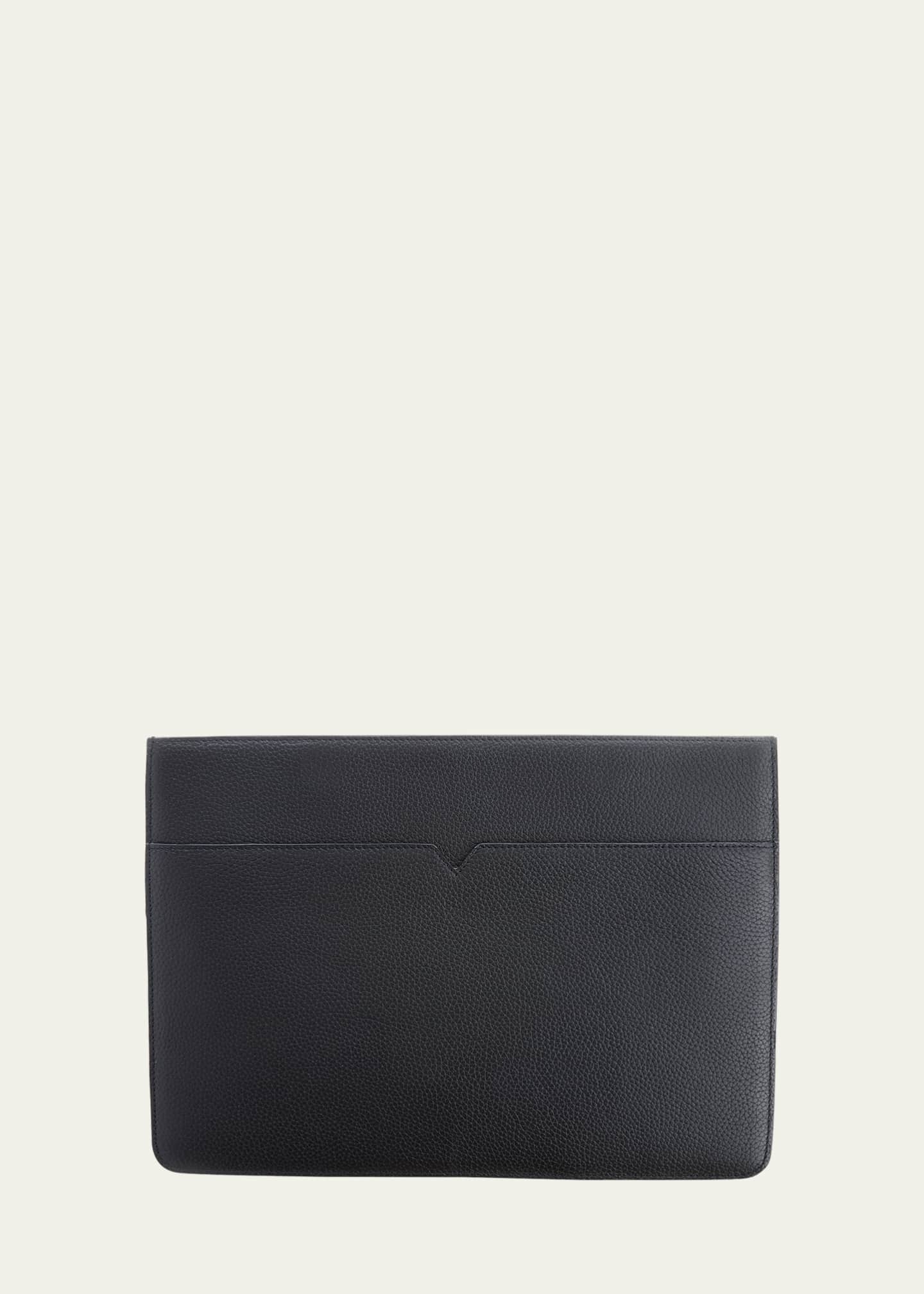 ROYCE New York Personalized Leather 13 Laptop Sleeve