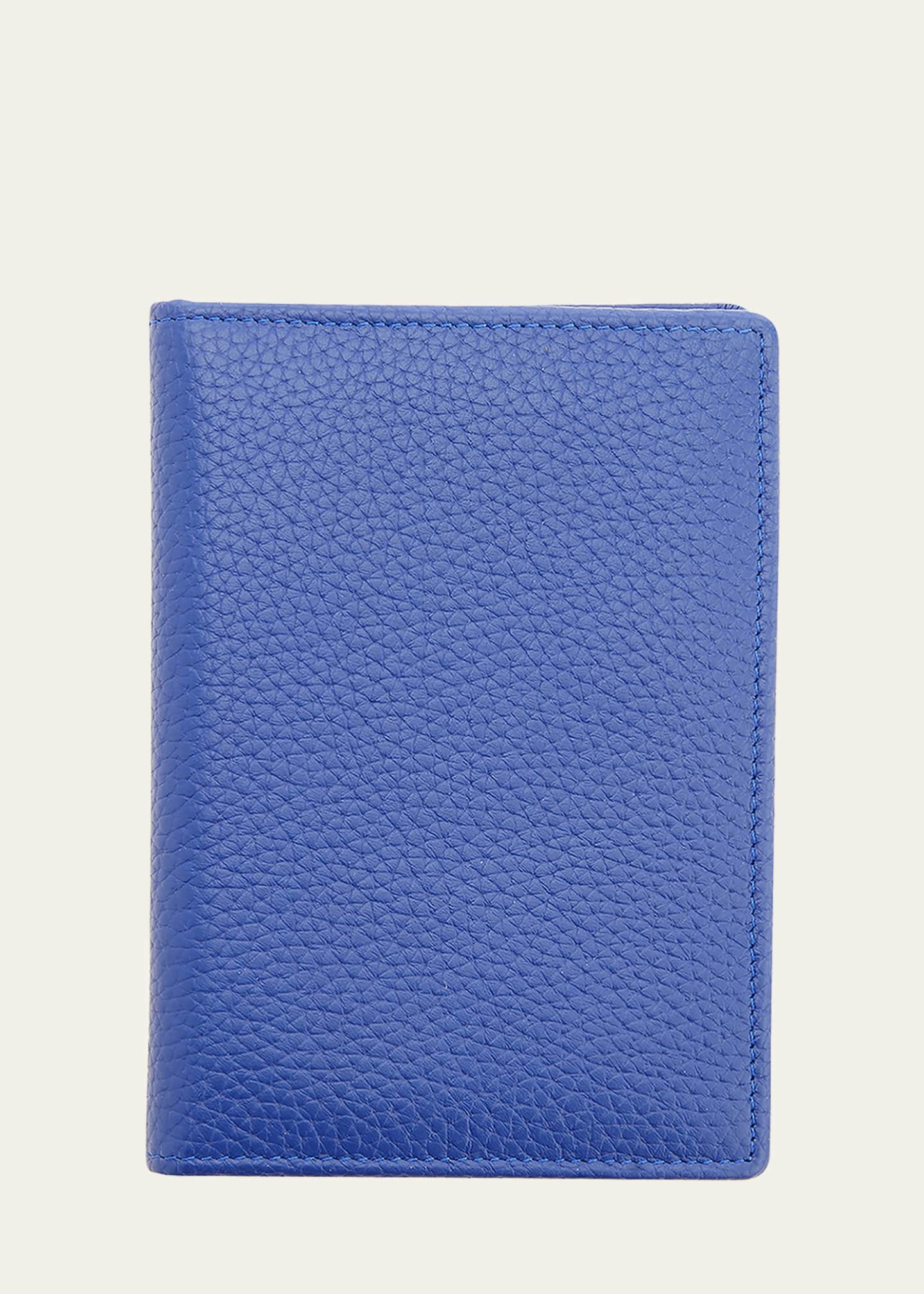 ROYCE New York Personalized Leather RFID-Blocking Passport Case Image 1 of 2