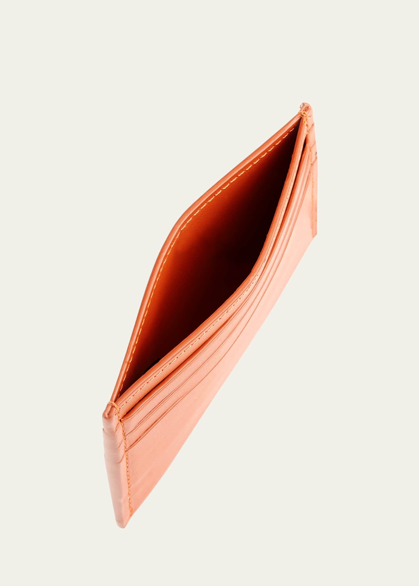 ROYCE New York Personalized Leather RFID-Blocking Minimalist Card Case Image 3 of 3