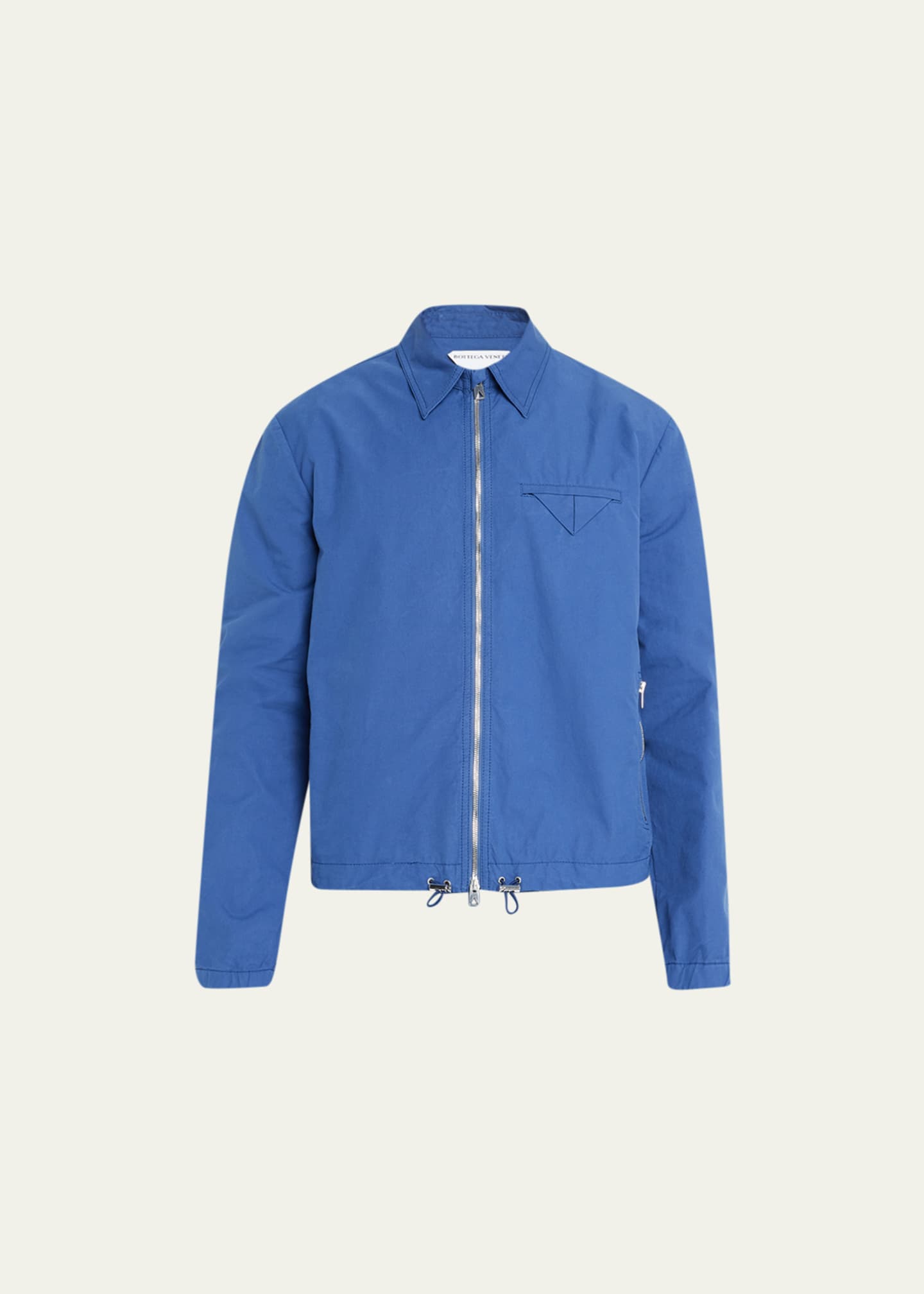 Bottega Men's Compact Cotton Canvas Jacket Bergdorf Goodman