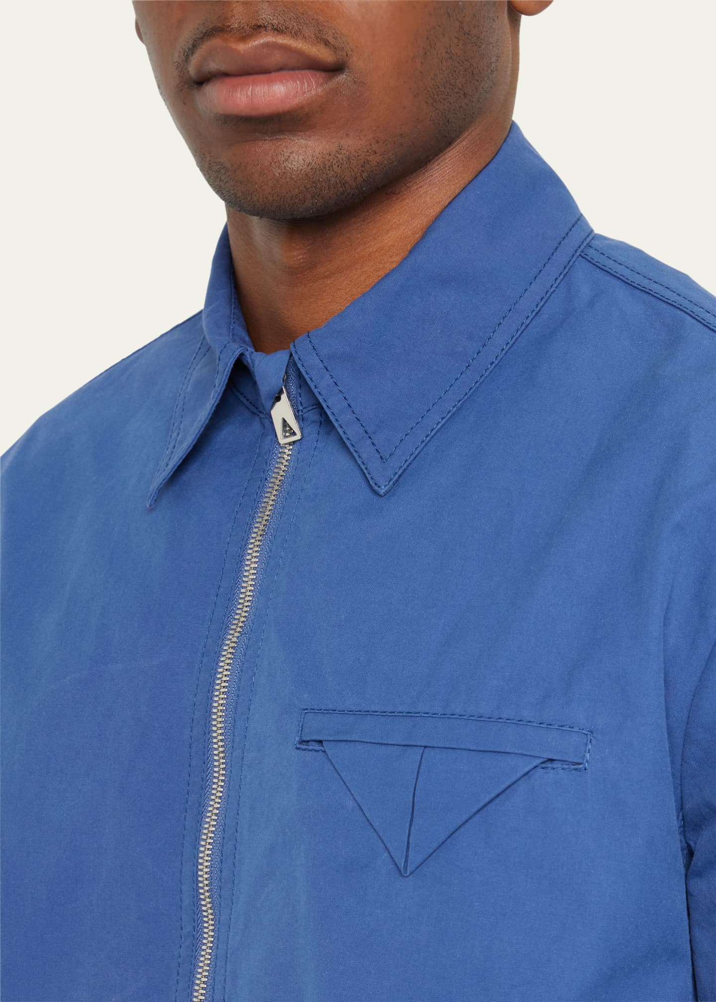 Bottega Veneta Men s Compact Cotton Canvas Jacket Bergdorf Goodman