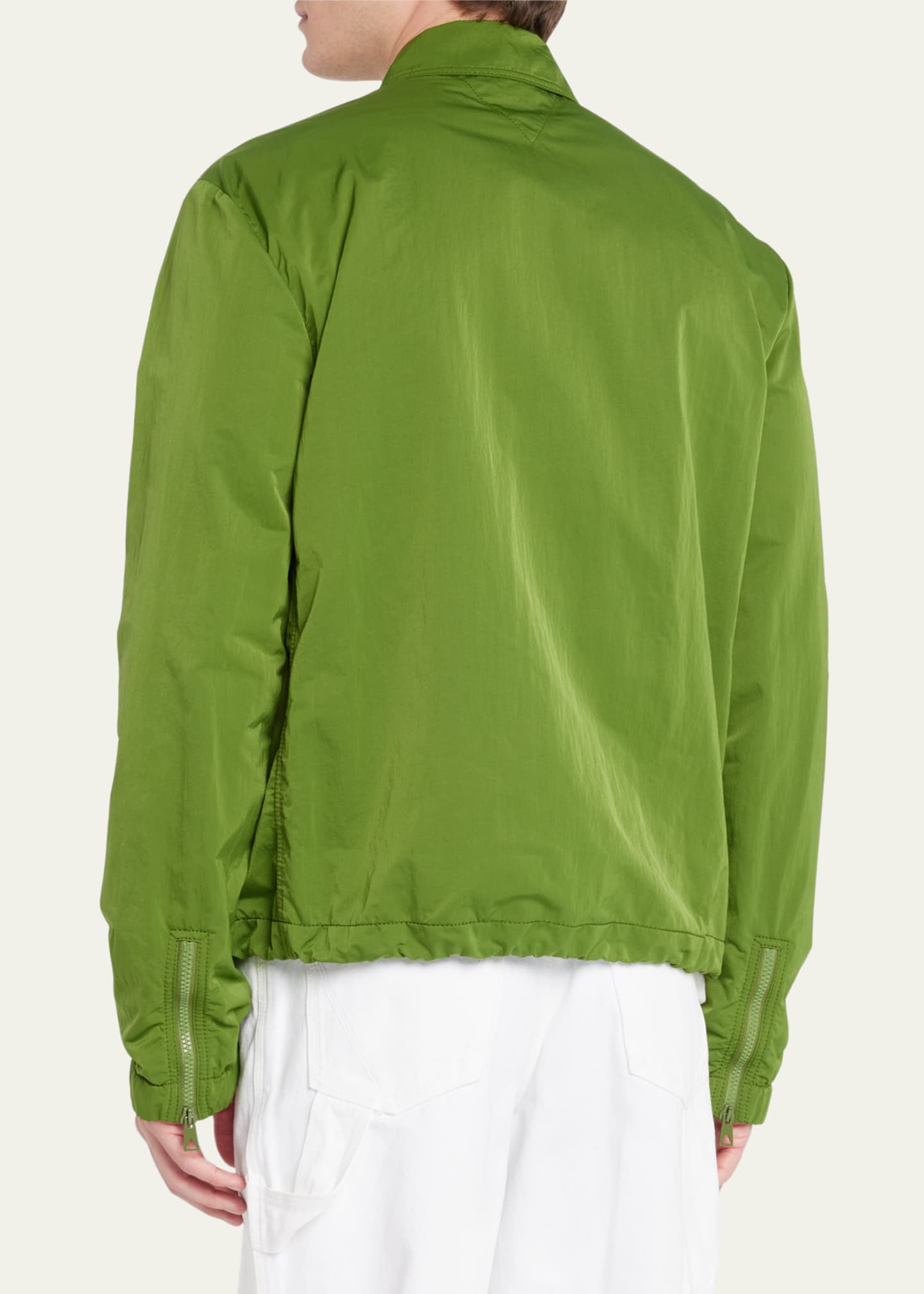 Bottega Veneta Men's Tech Nylon Jacket - Bergdorf Goodman