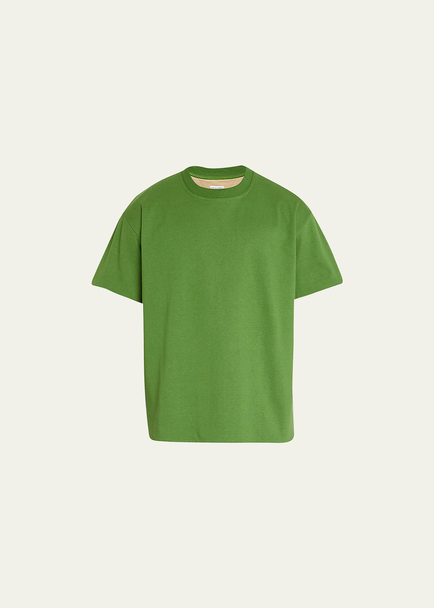 Bottega Veneta Green Crewneck T-Shirt
