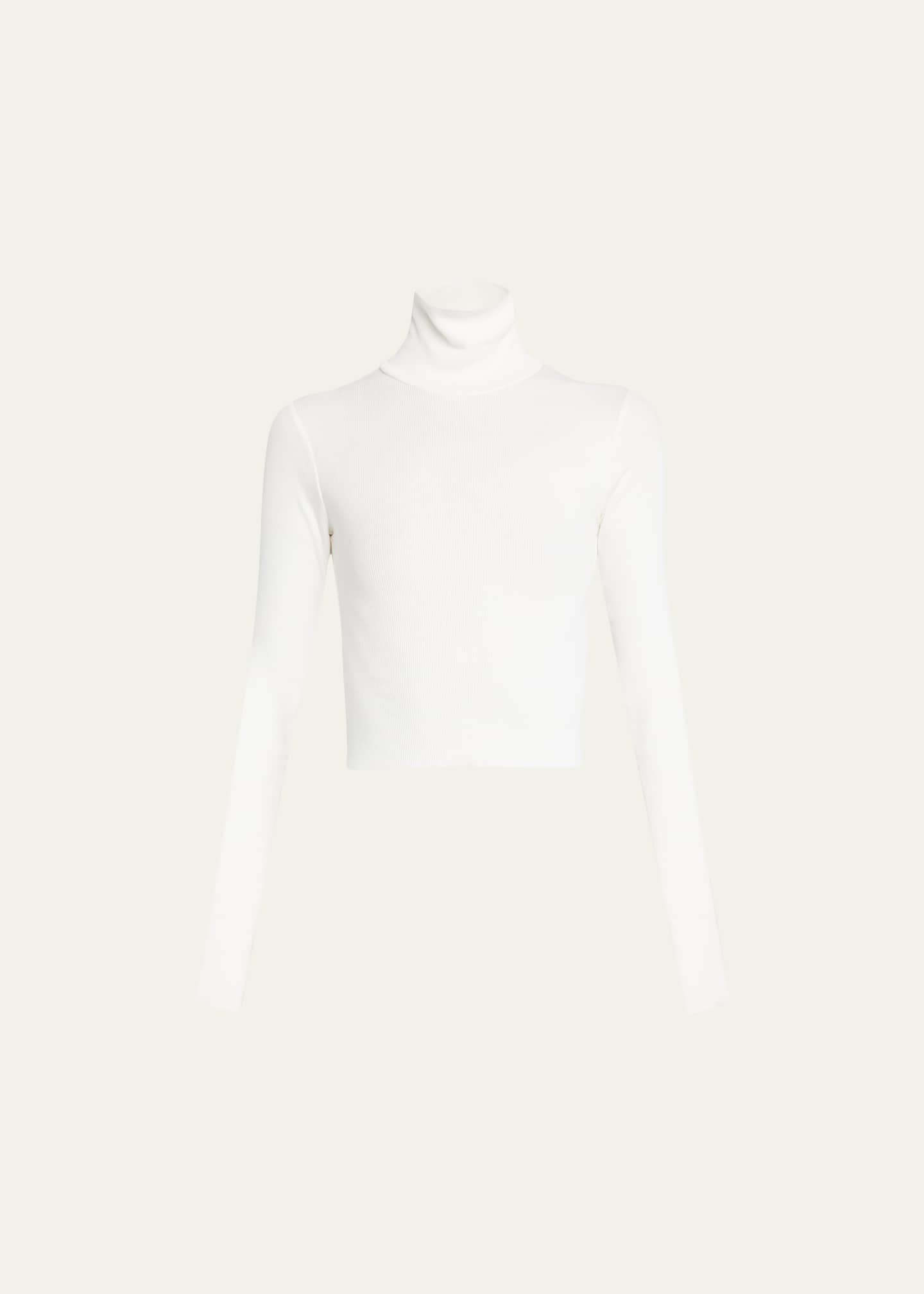 Women's fitted turtleneck shirt cheap